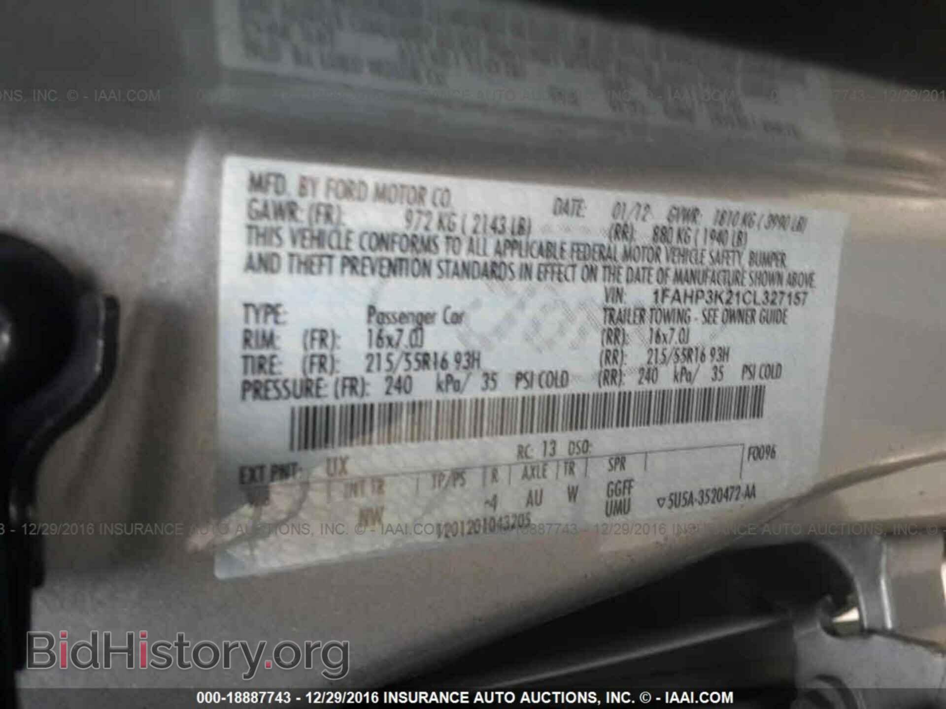 2012 Ford Focus - VIN: 1FAHP3K21CL327157 - Photo 9