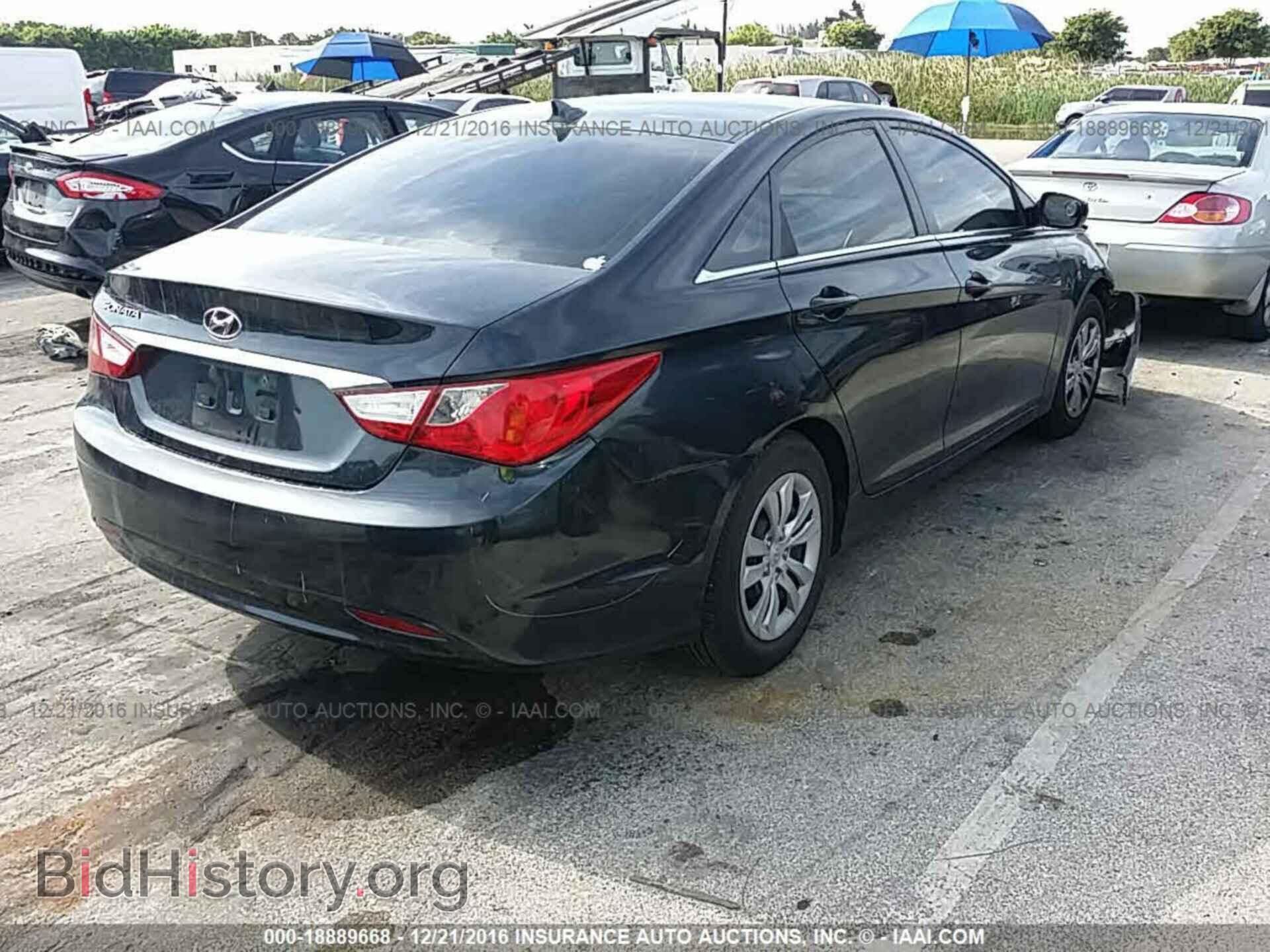 2012 Hyundai Sonata - VIN: 5NPEB4AC5CH472797 - Фото 4