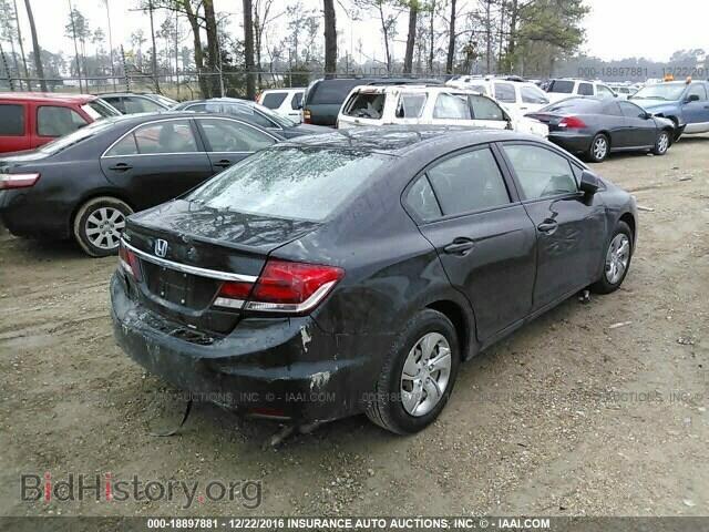 2013 Honda Civic - VIN: 2HGFB2F55DH588936 - Фото 4