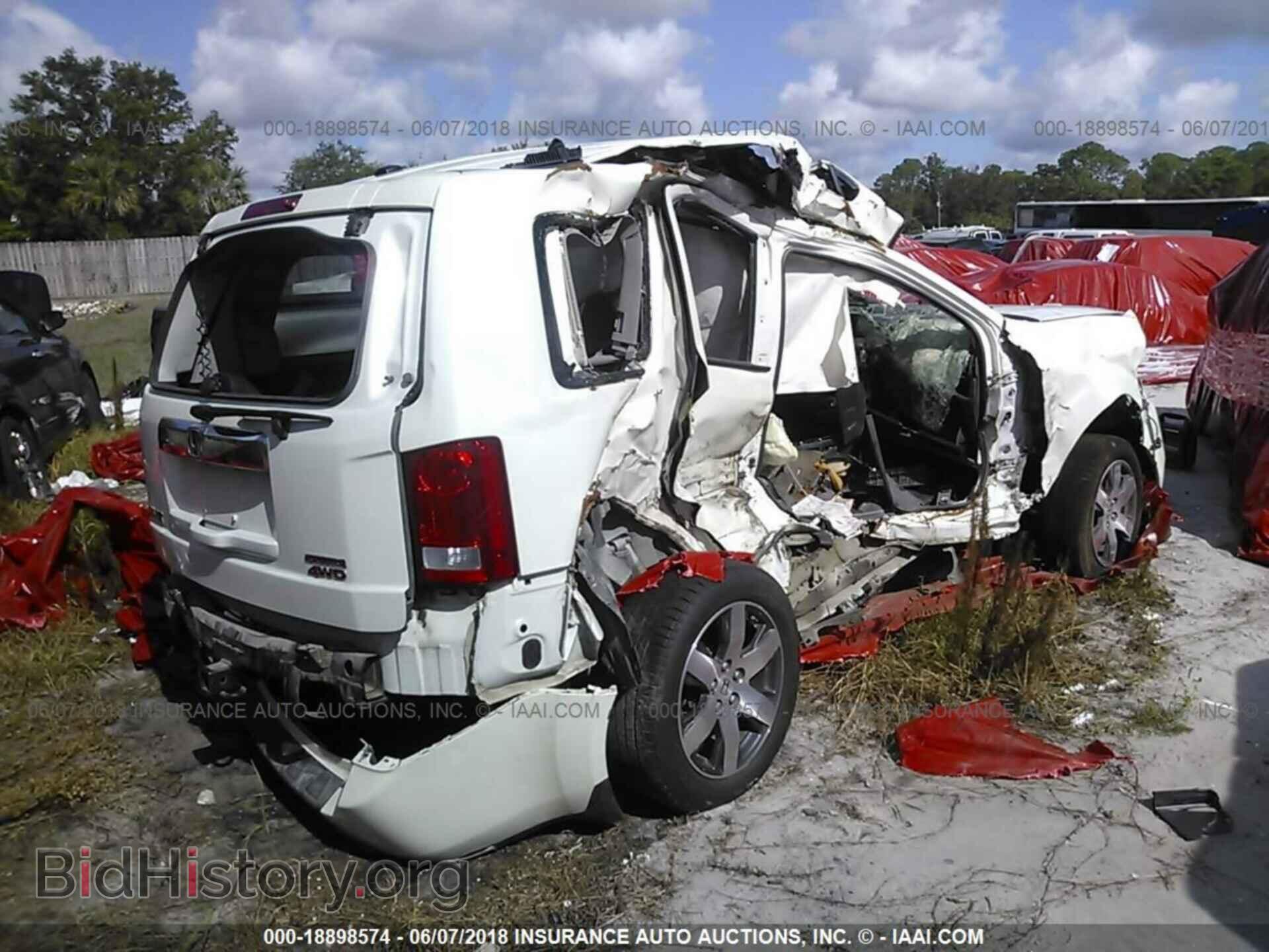 2012 HONDA PILOT - VIN: 5FNYF4H93CB505080 - Фото 4
