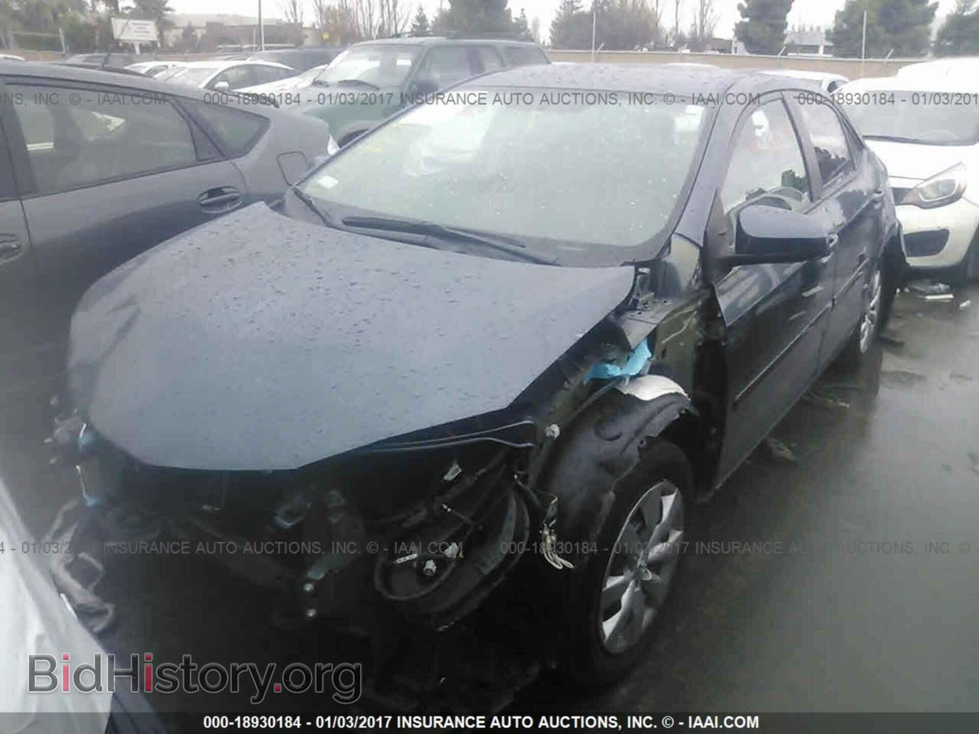 2014 TOYOTA COROLLA - VIN: 5YFBURHE1EP100381 - Фото 2