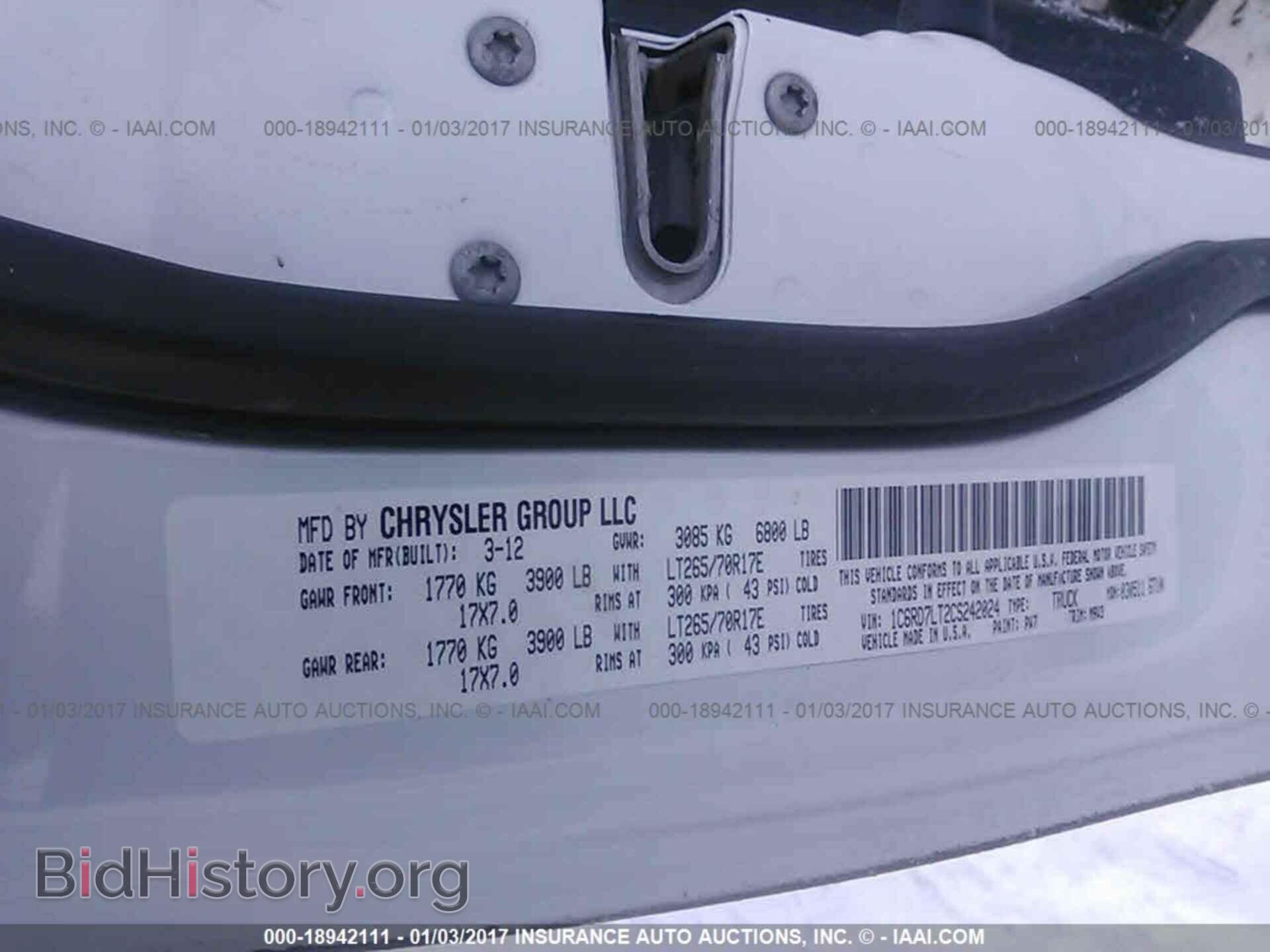 2012 Dodge Ram 1500 - VIN: 1C6RD7LT2CS242024 - Photo 9