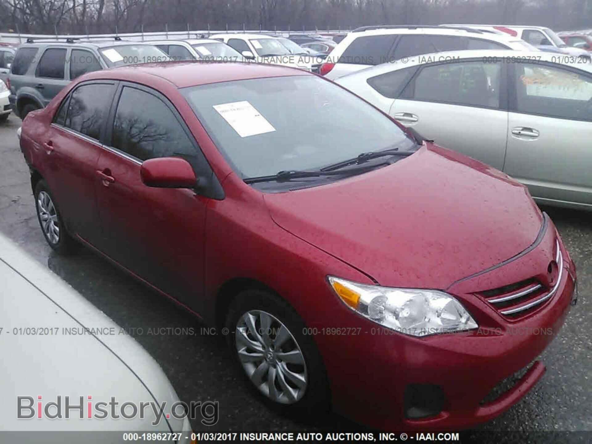 Photo 2T1BU4EE2DC001316 - Toyota Corolla 2013