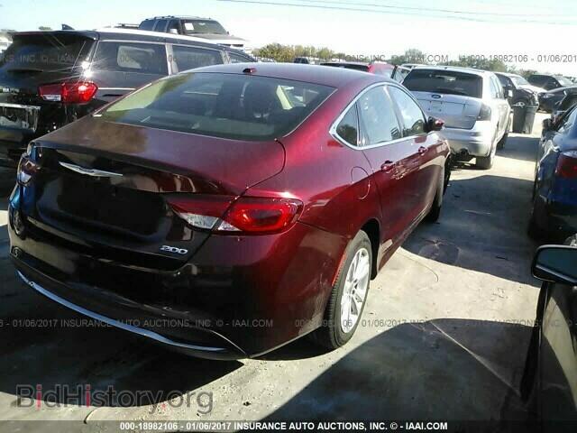 2015 Chrysler 200 - VIN: 1C3CCCAB2FN743698 - Photo 4