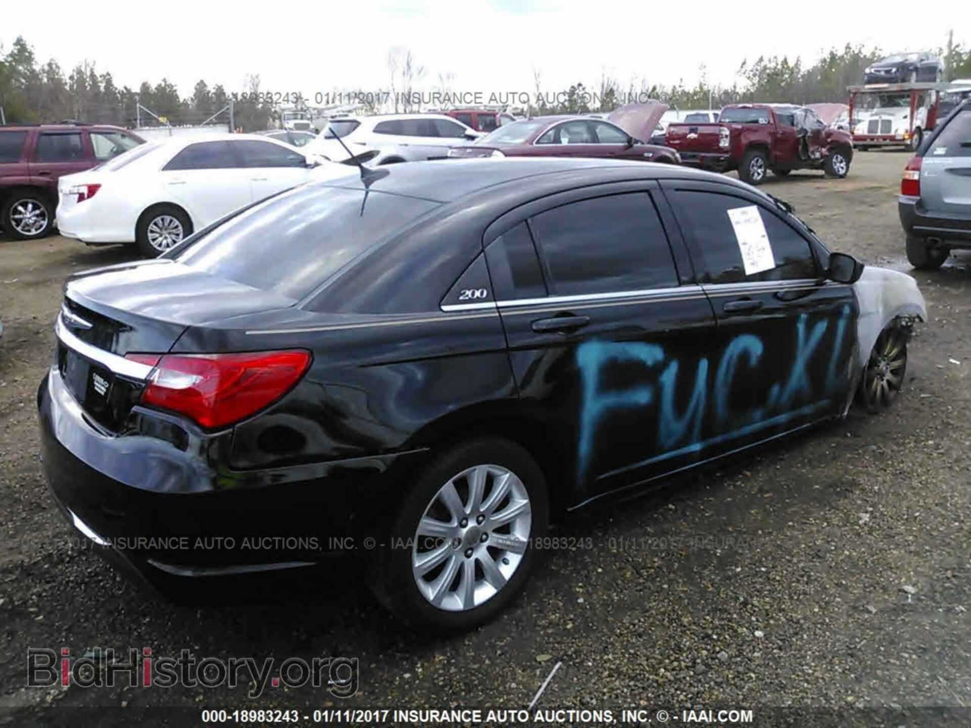 2012 Chrysler 200 - VIN: 1C3CCBBB0CN197696 - Фото 4
