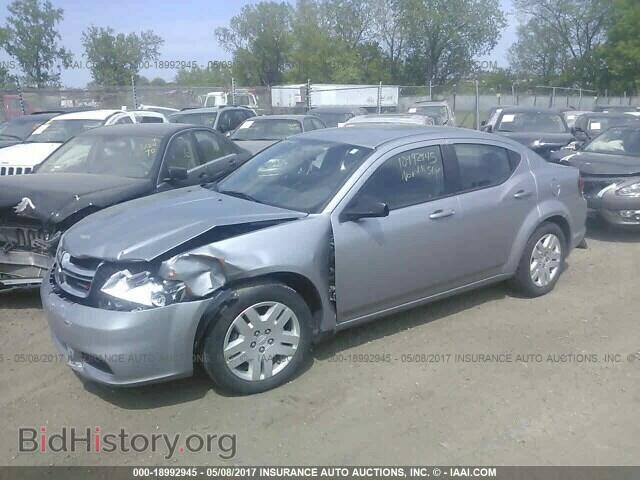 2013 Dodge Avenger - VIN: 1C3CDZAB5DN529088 - Фото 2