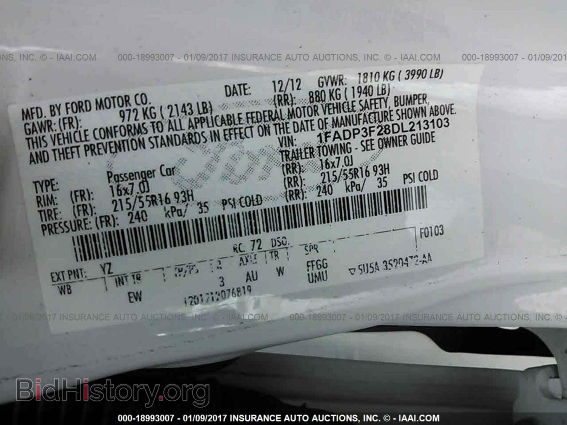 2013 Ford Focus - VIN: 1FADP3F28DL213103 - Photo 9
