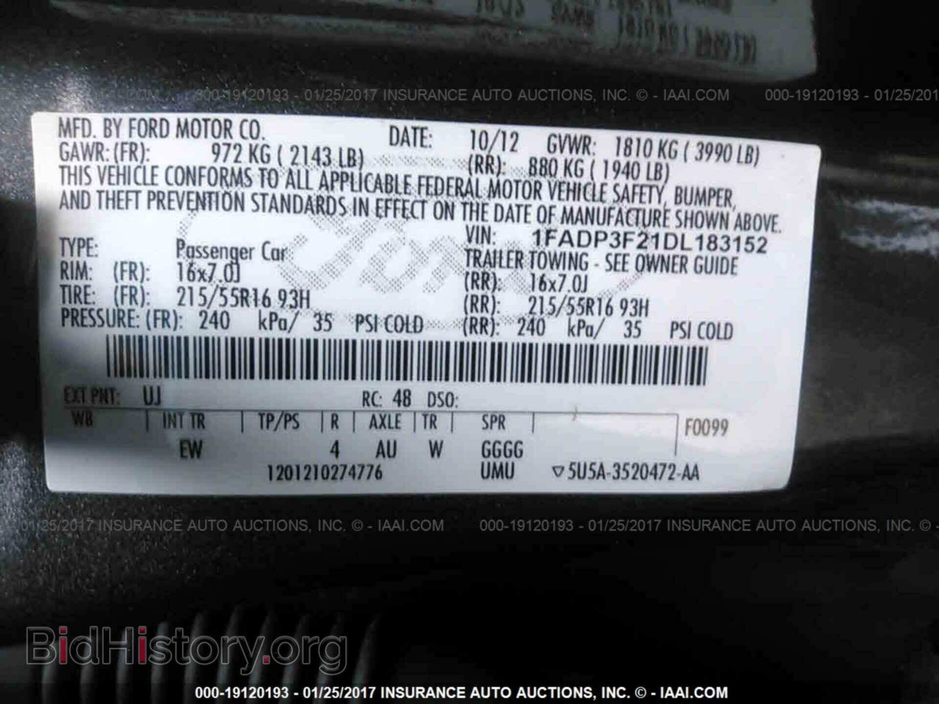 2013 Ford Focus - VIN: 1FADP3F21DL183152 - Photo 9