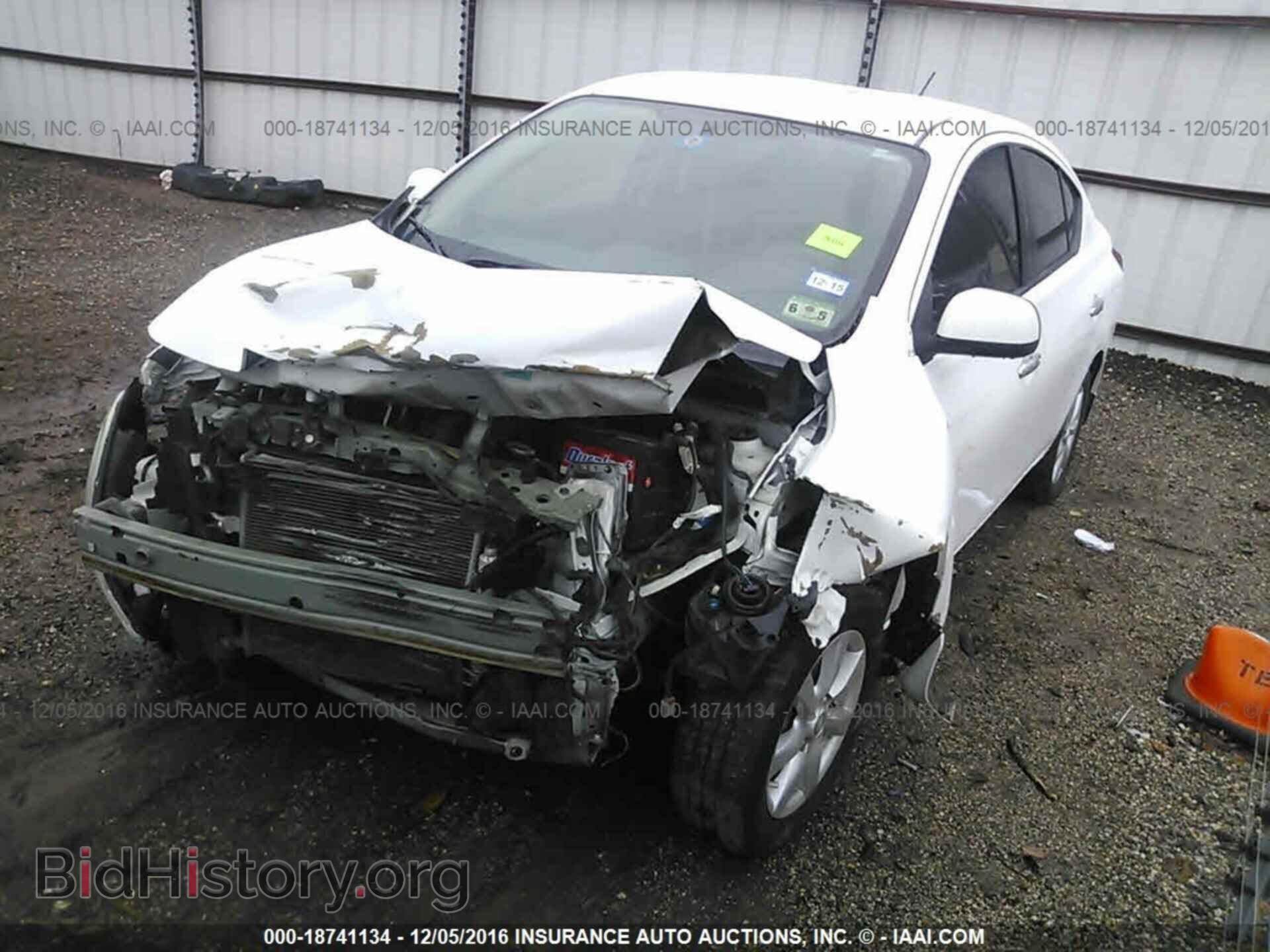 2012 NISSAN VERSA - VIN: 3N1CN7AP6CL861020 - Фото 2
