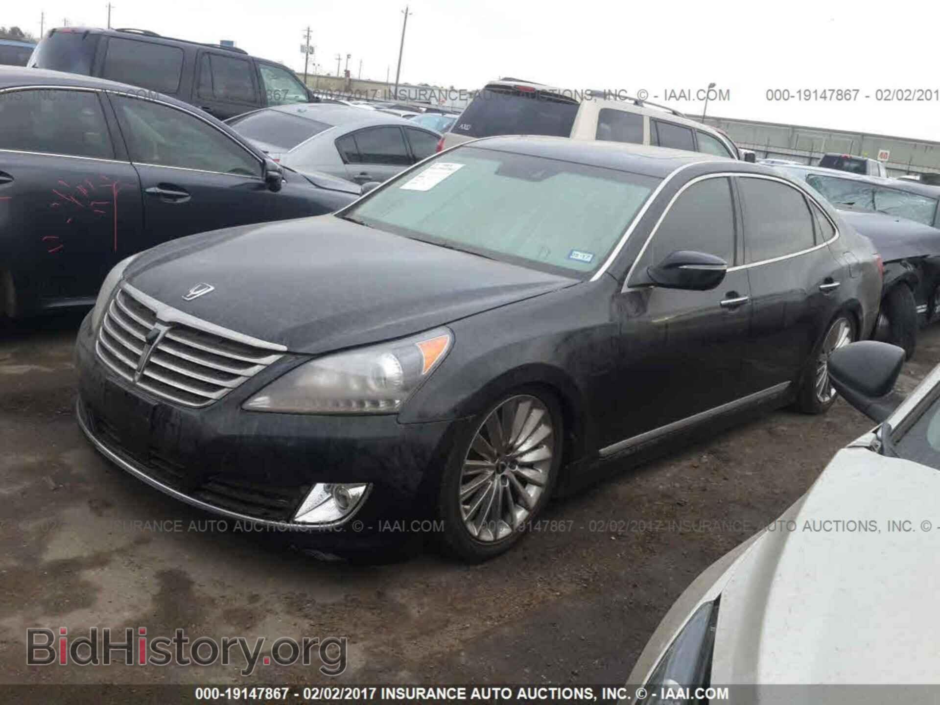 2014 Hyundai Equus - VIN: KMHGH4JH8EU082168 - Фото 2