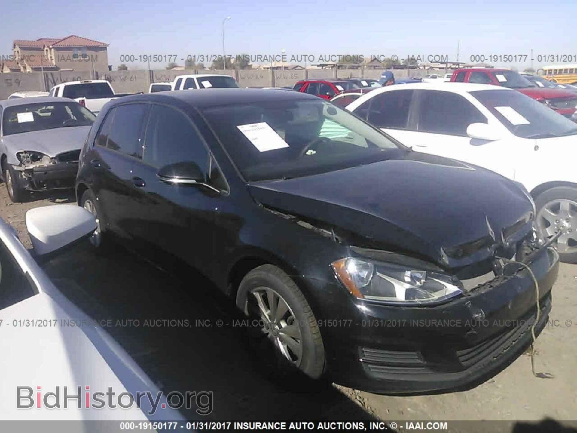 Photo 3VW2A7AU6FM021289 - Volkswagen Golf 2015