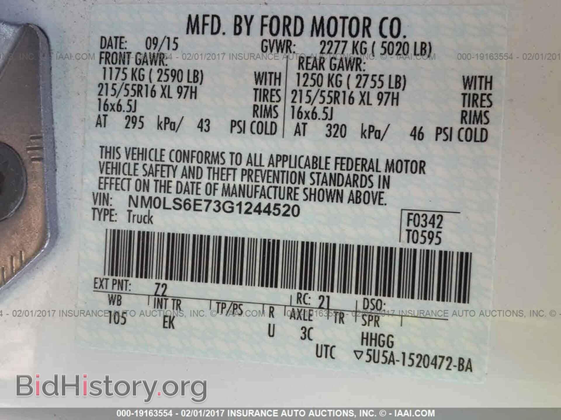 2016 Ford Transit - VIN: NM0LS6E73G1244520 - Photo 9