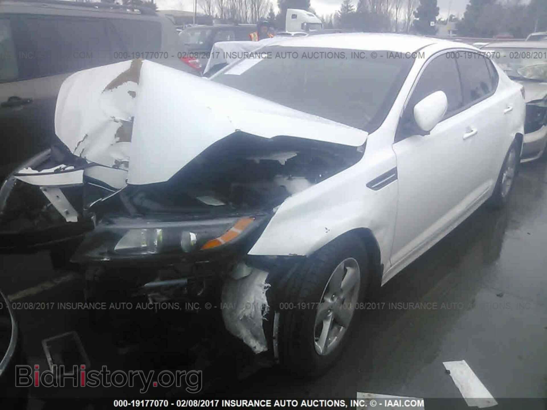 2015 Kia Optima - VIN: 5XXGM4A77FG362775 - Фото 2