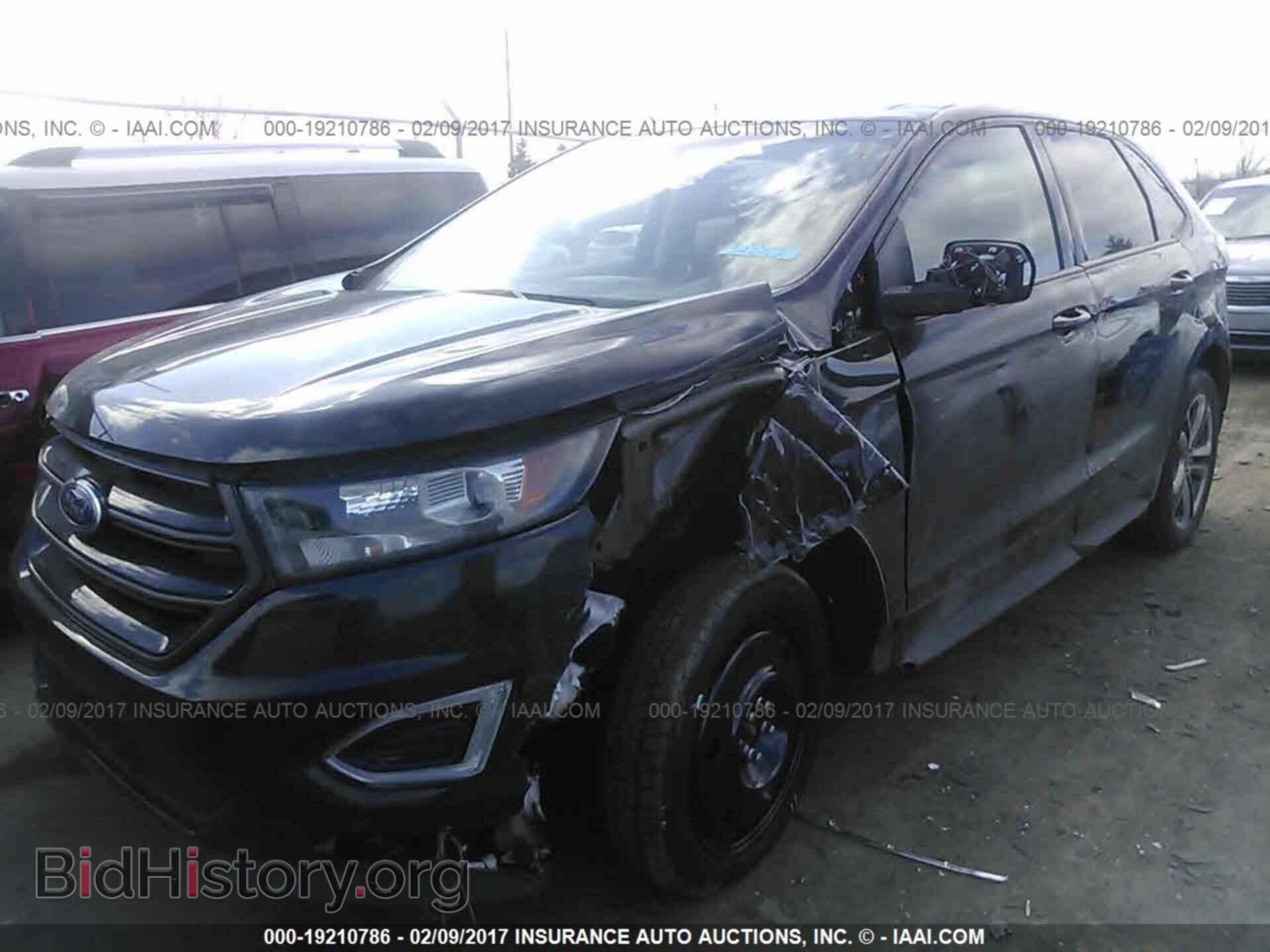 2015 Ford Edge - VIN: 2FMTK4AP3FBC32279 - Фото 2