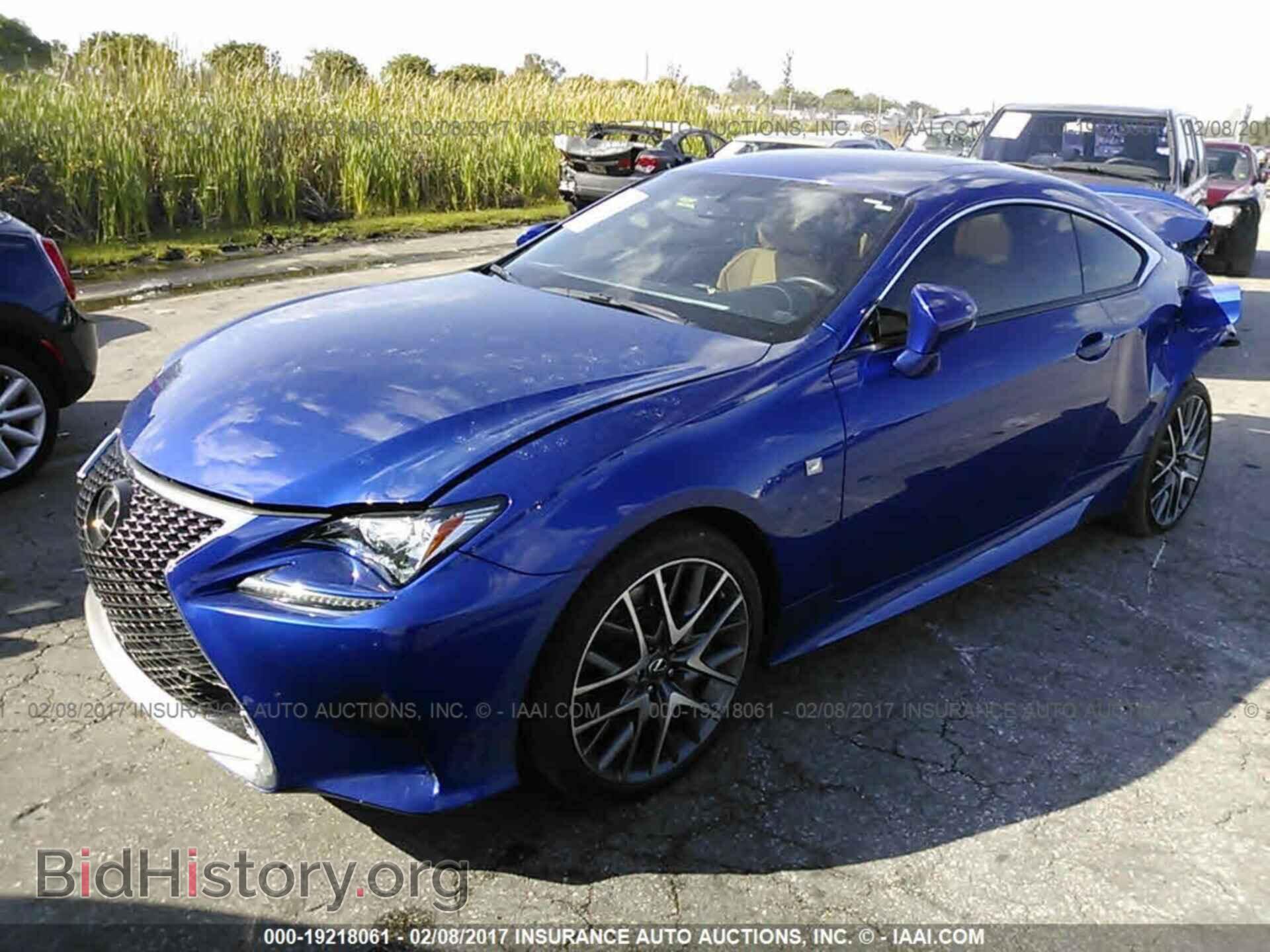 2015 Lexus Rc - VIN: JTHHE5BC1F5005842 - Фото 2