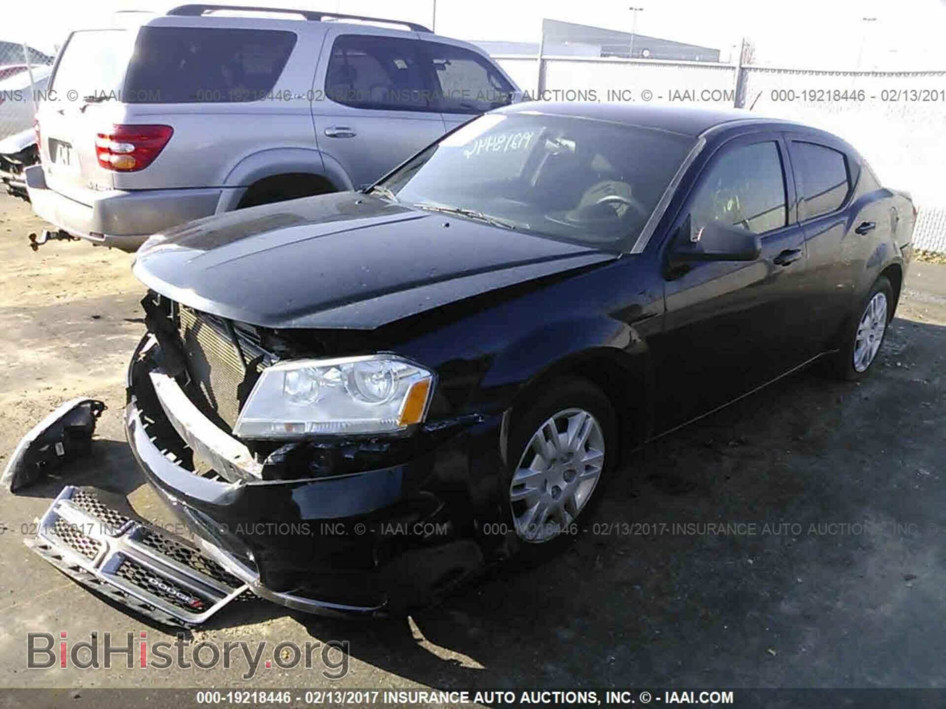 2012 Dodge Avenger - VIN: 1C3CDZAB2CN311575 - Фото 2