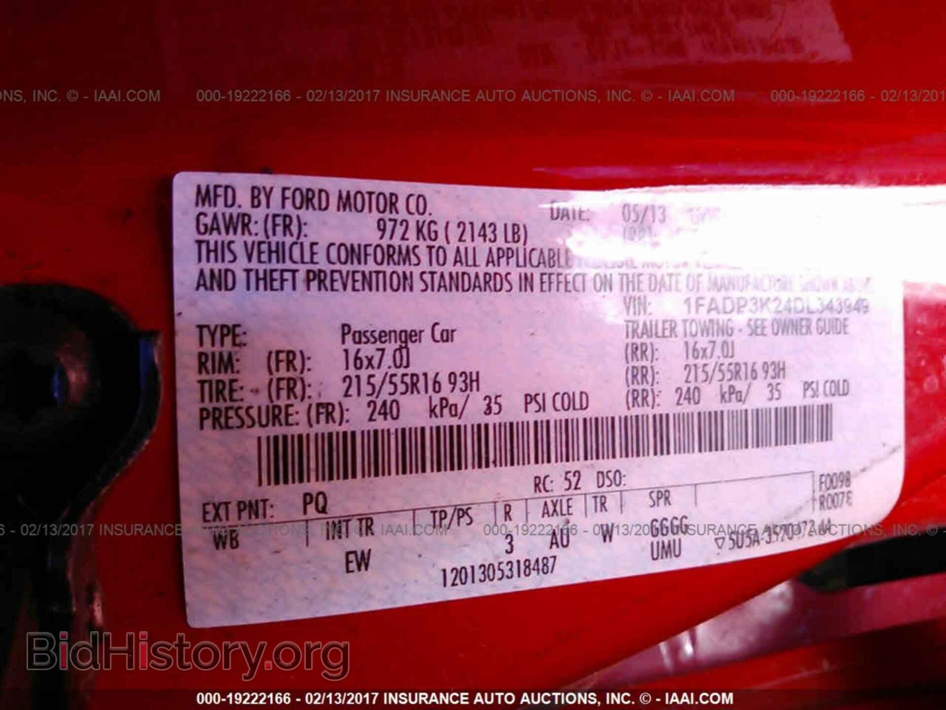 2013 Ford Focus - VIN: 1FADP3K24DL343949 - Photo 9