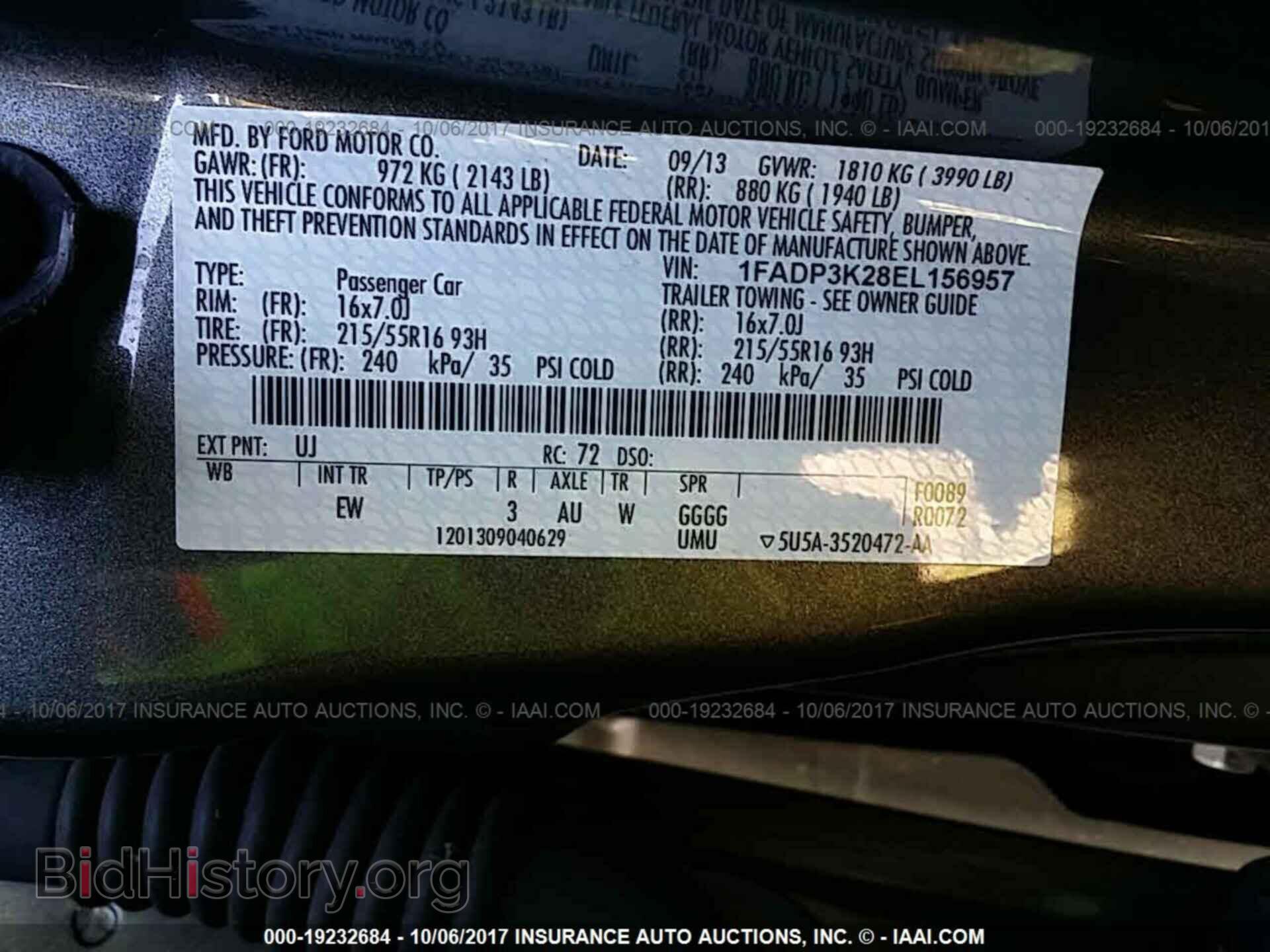 2014 Ford Focus - VIN: 1FADP3K28EL156957 - Photo 9