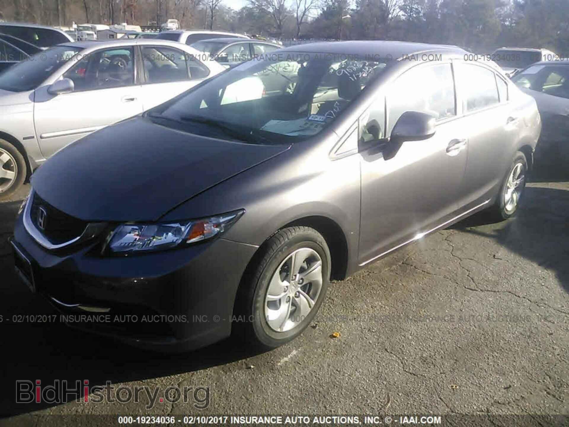 2013 Honda Civic - VIN: 19XFB2F51DE258026 - Фото 2