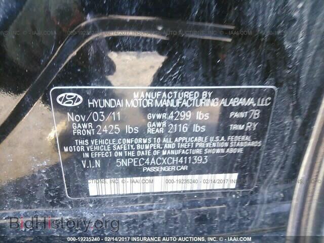 2012 Hyundai Sonata - VIN: 5NPEC4ACXCH411393 - Фото 9