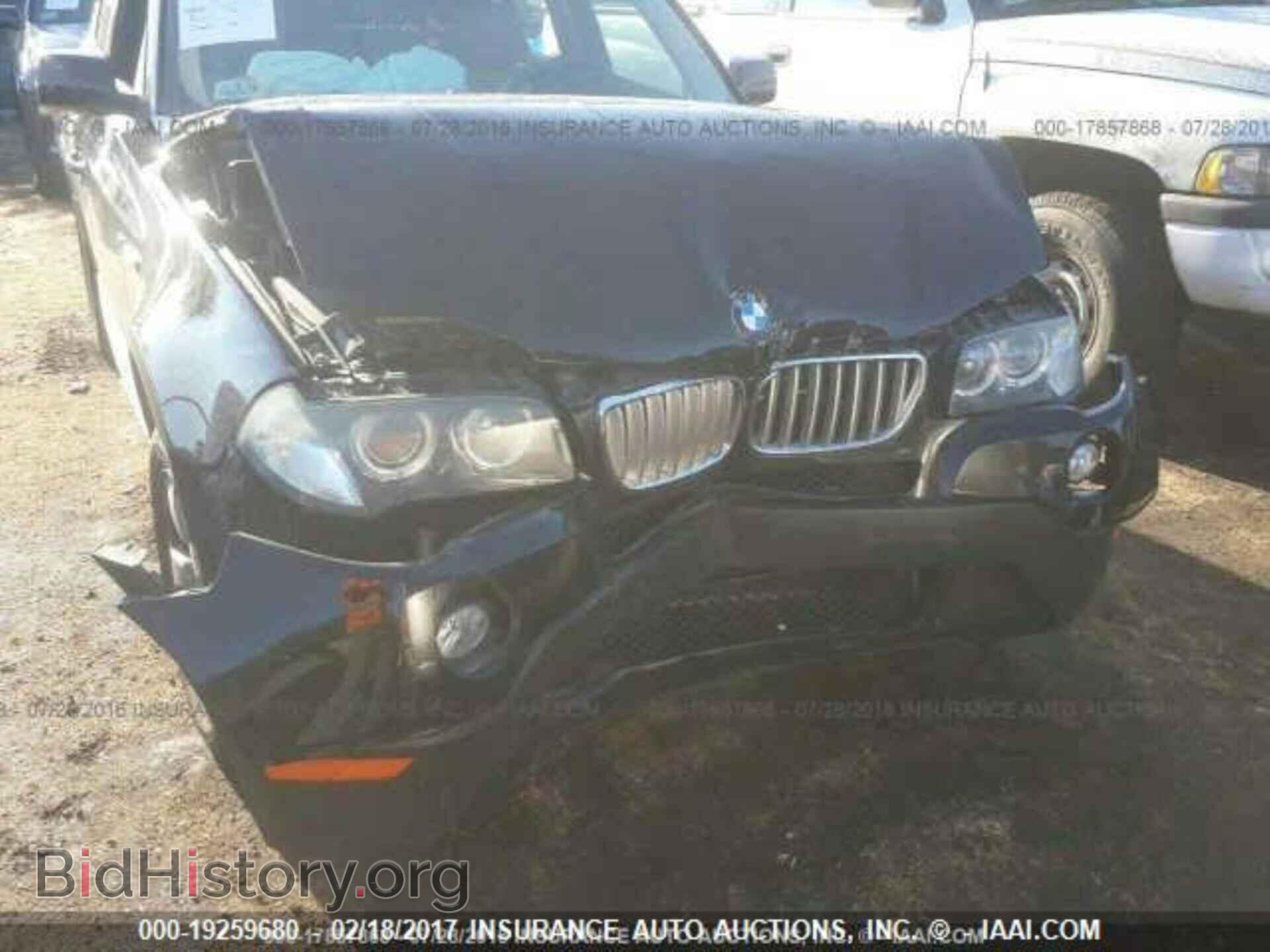 2007 BMW X3 - VIN: WBXPC93427WF19010 - Фото 10