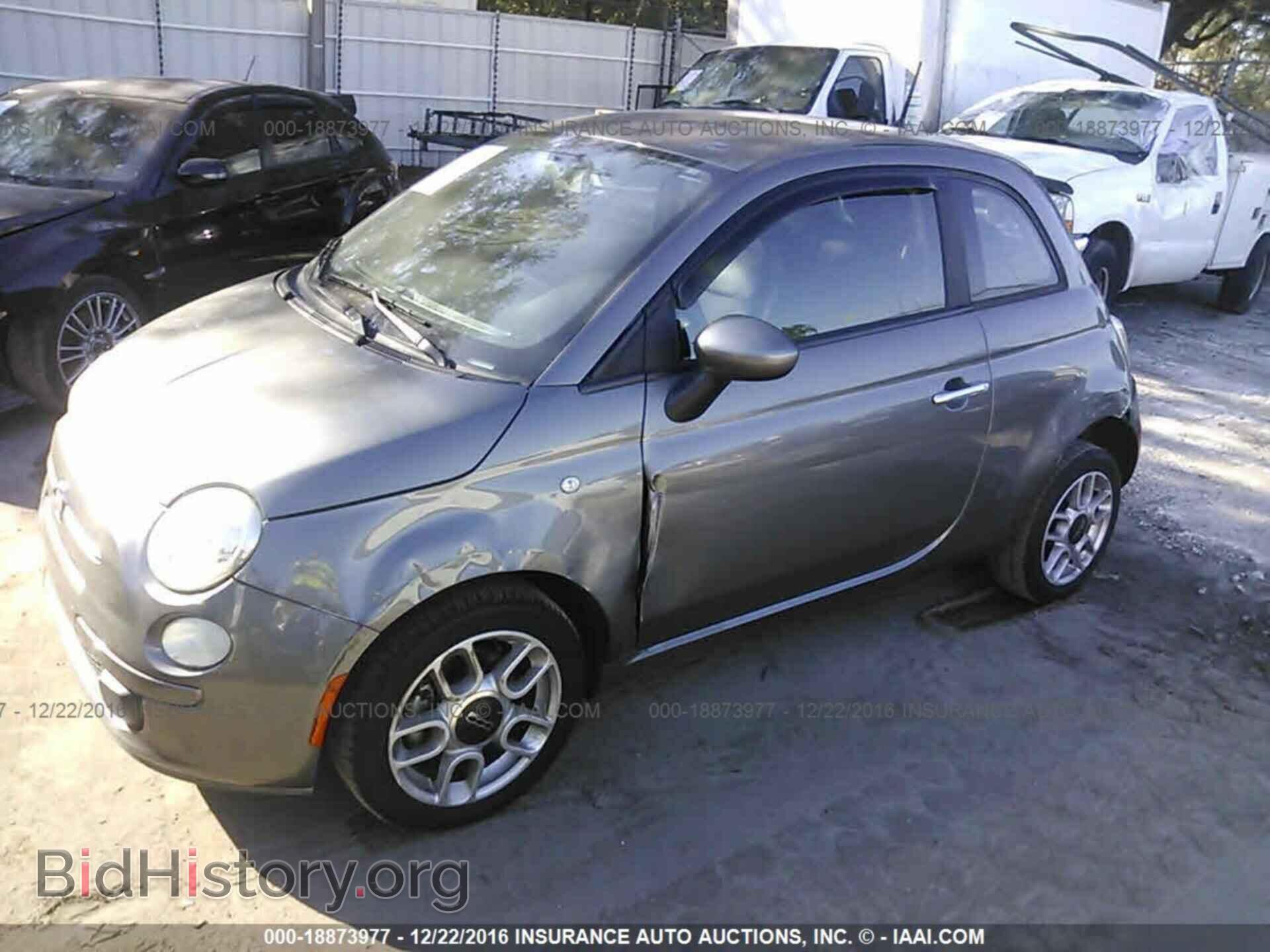 2012 FIAT 500 - VIN: 3C3CFFAR3CT124626 - Фото 2