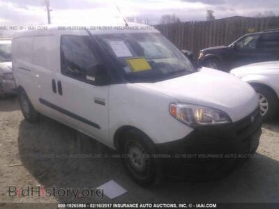 2015 RAM PROMASTER, белый — VIN ZFBERFAT0F6960192, IAAI