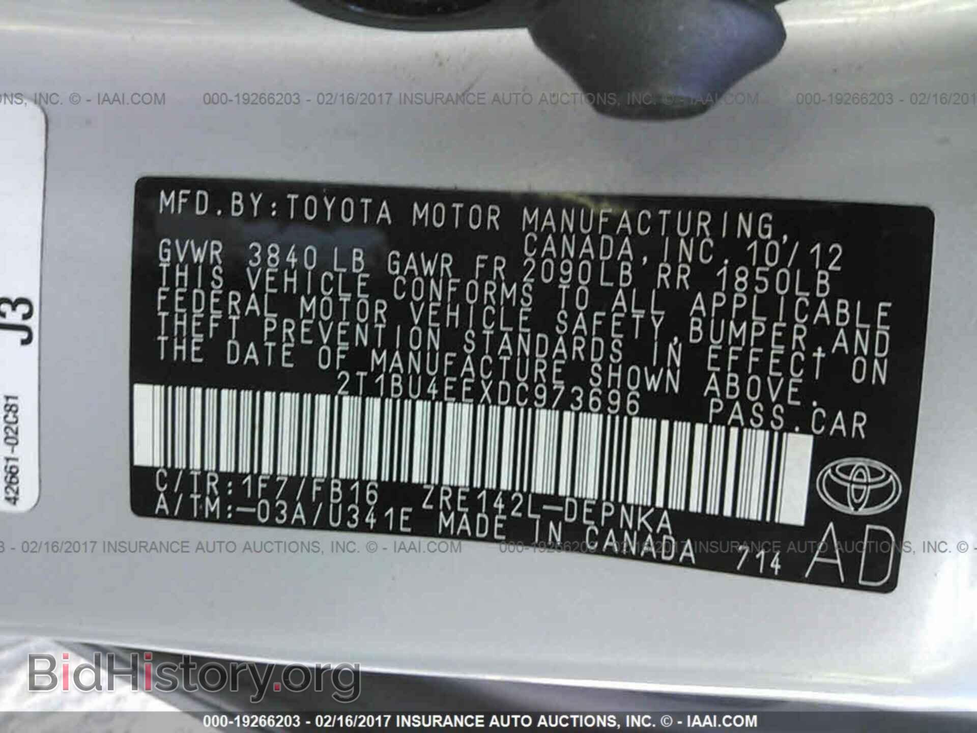 2013 Toyota Corolla - VIN: 2T1BU4EEXDC973696 - Photo 9