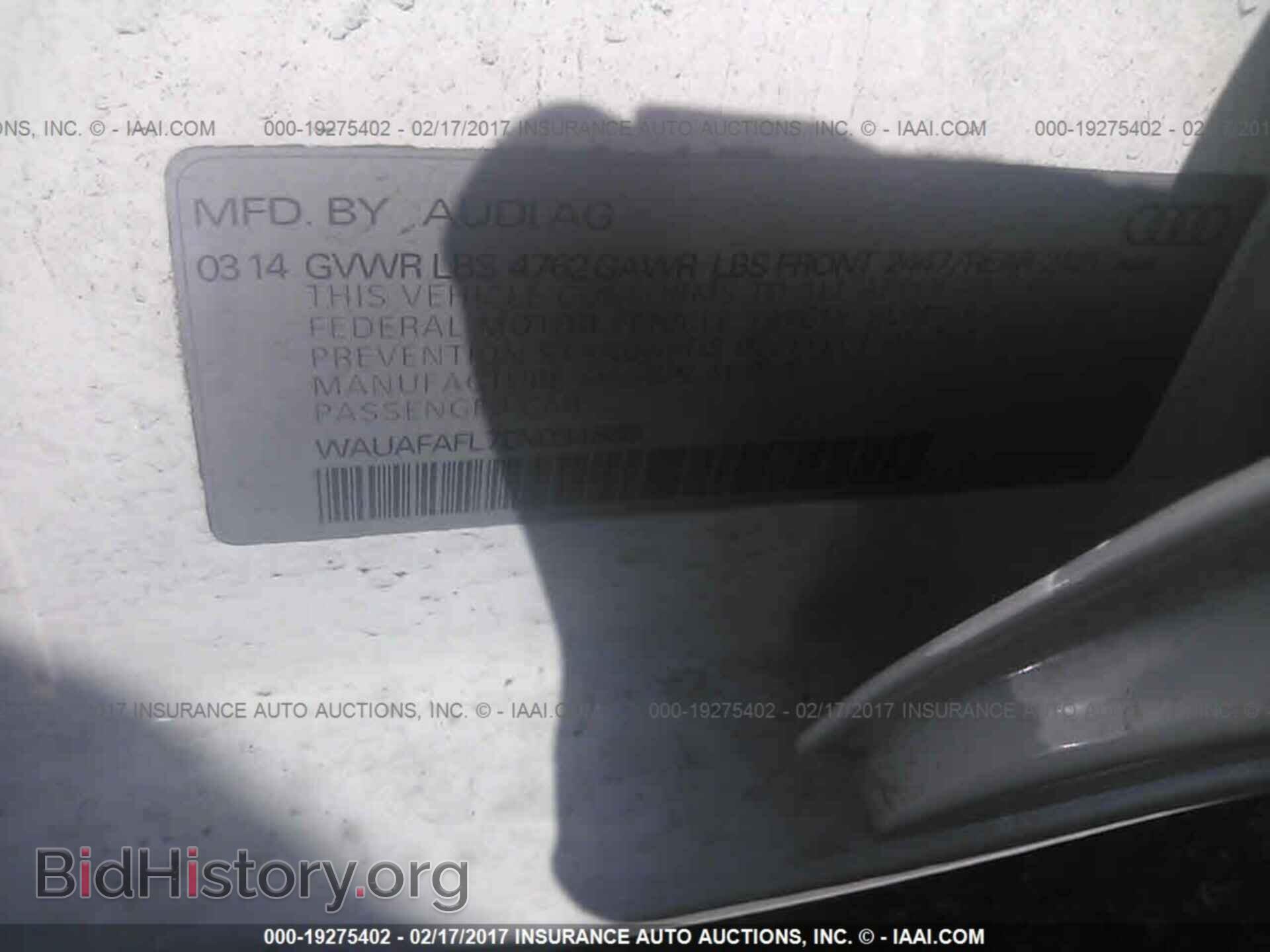 2014 Audi A4 - VIN: WAUAFAFL7EN034888 - Фото 9