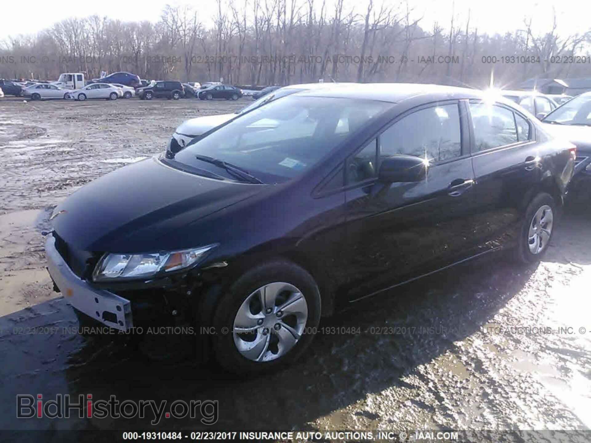 2014 Honda Civic - VIN: 2HGFB2E5XEH545440 - Фото 2
