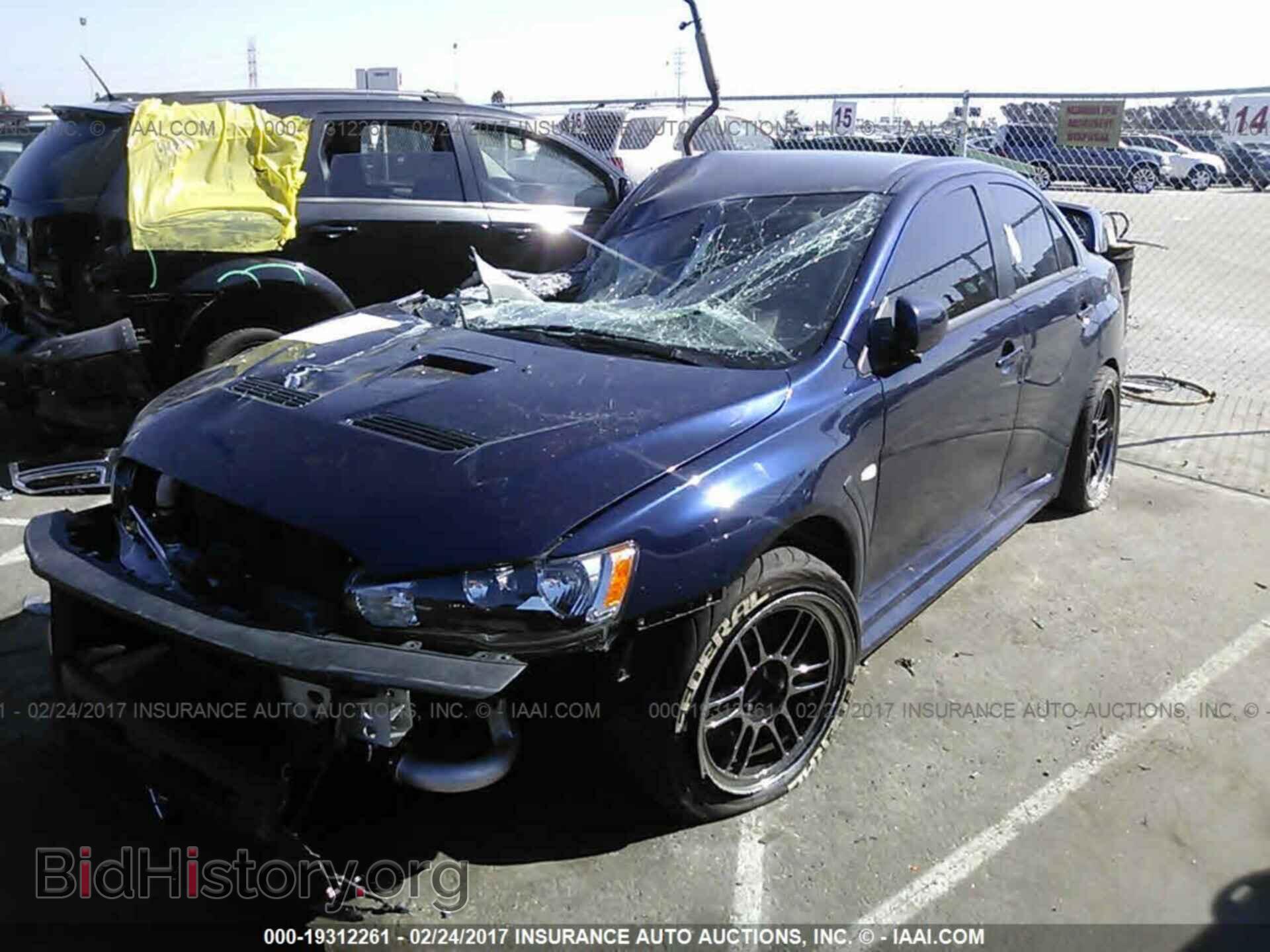 2014 Mitsubishi Lancer - VIN: JA32W8FV6EU009454 - Фото 2