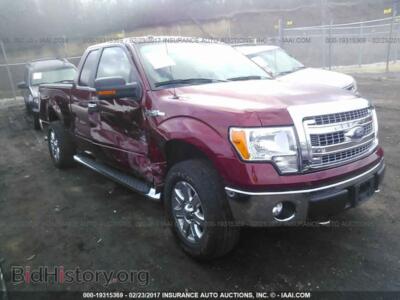 2013 Ford F150, красный — VIN 1FTFX1EF5DFB42761, IAAI