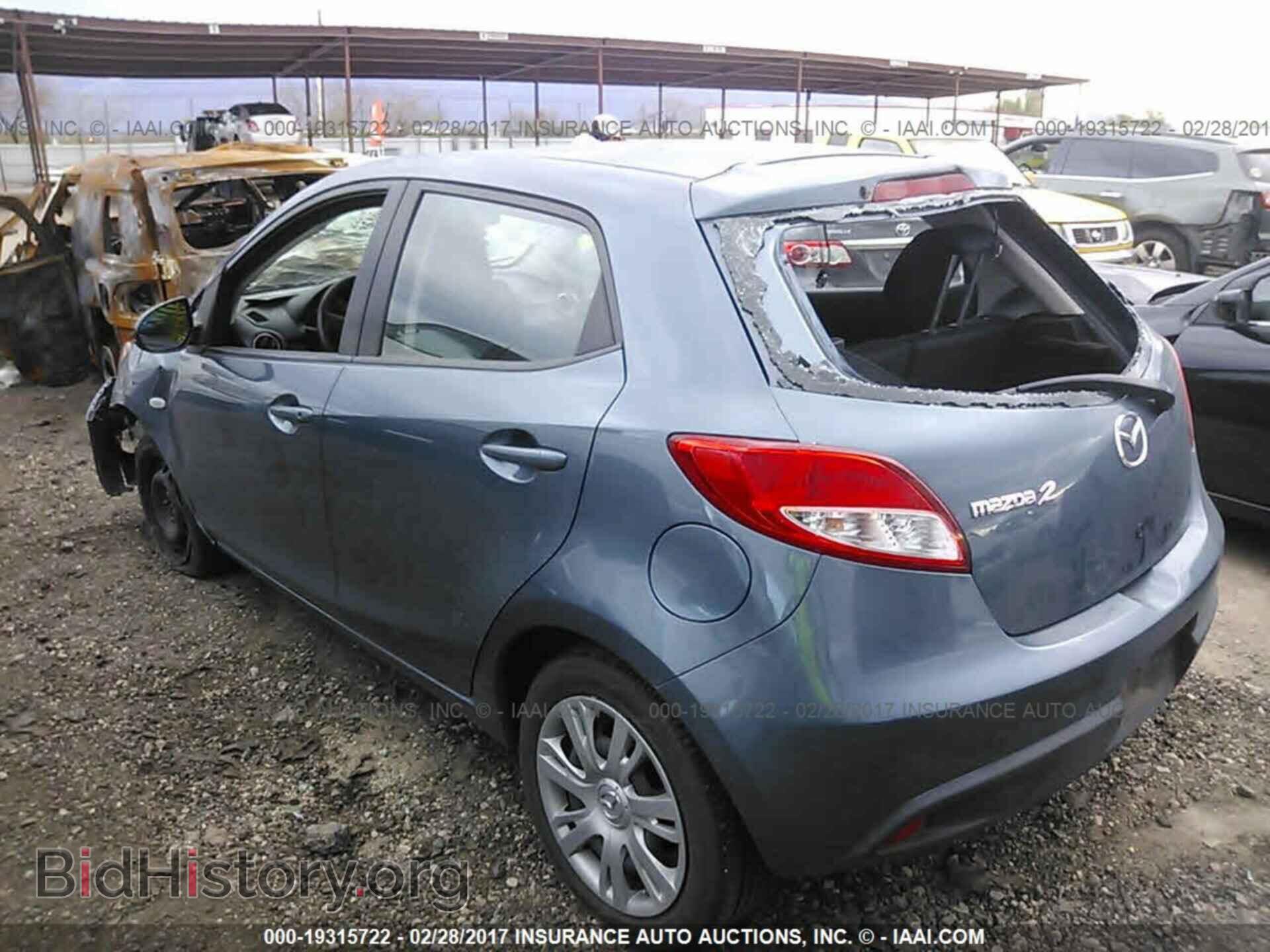 2014 MAZDA MAZDA2 - VIN: JM1DE1KYXE0181370 - Фото 3