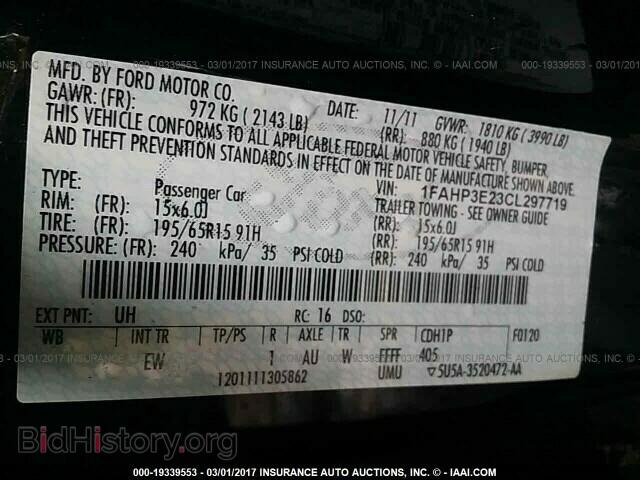 2012 Ford Focus - VIN: 1FAHP3E23CL297719 - Photo 9