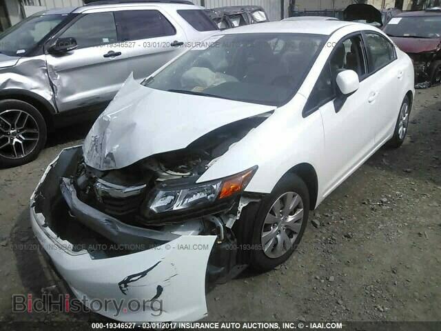 2012 Honda Civic - VIN: 2HGFB2F56CH608139 - Photo 2