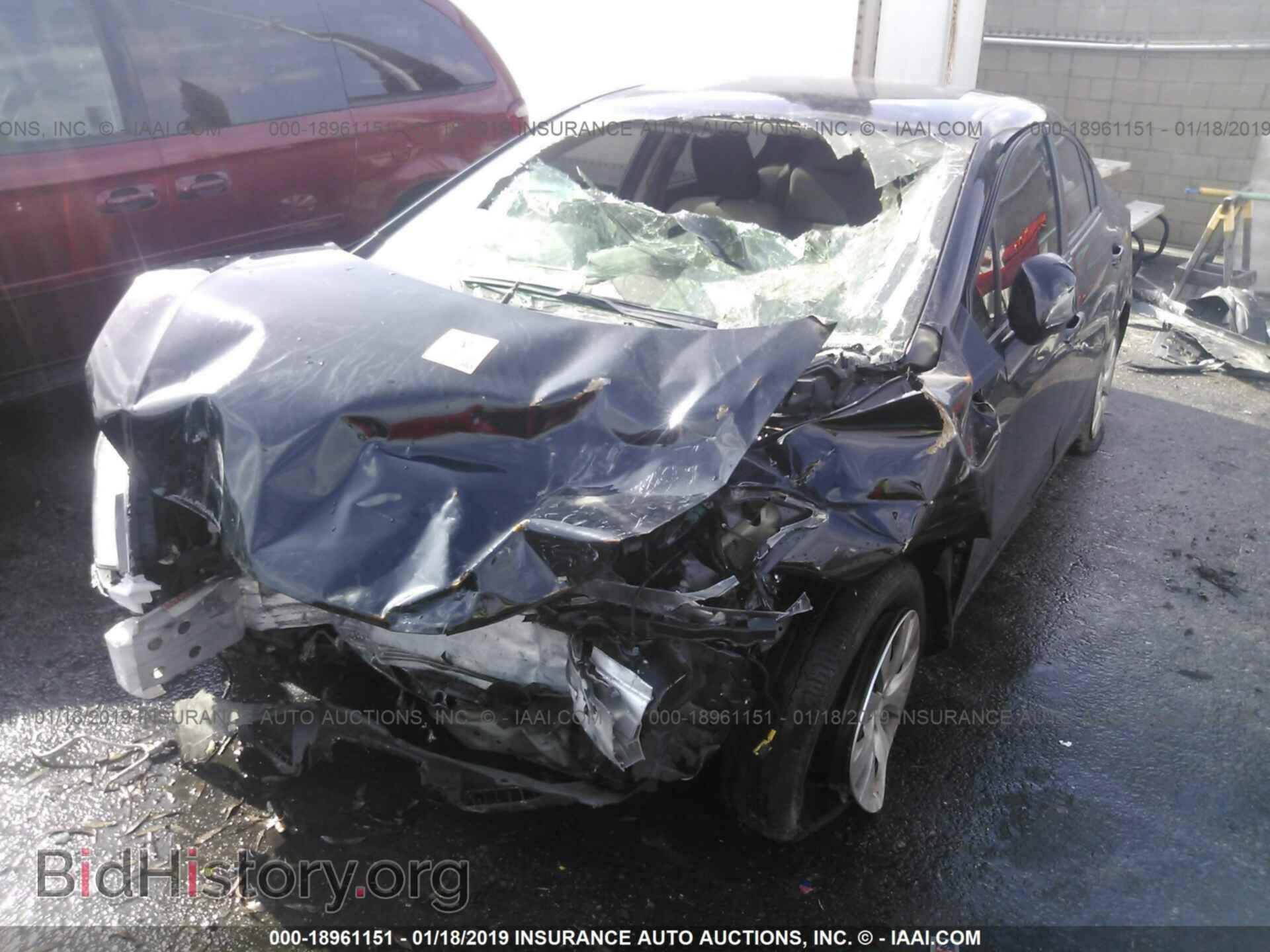 2012 HONDA CIVIC - VIN: 19XFB2F55CE388440 - Фото 2