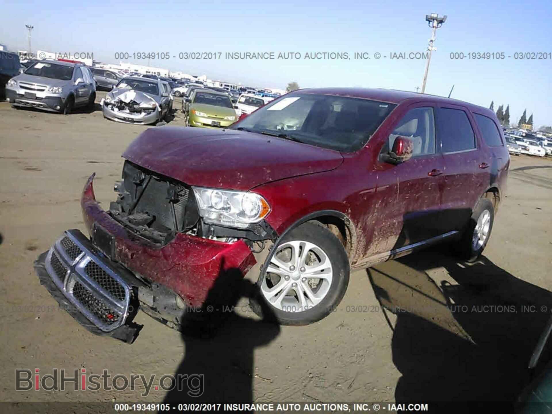 2013 Dodge Durango - VIN: 1C4RDJAG9DC654142 - Фото 2