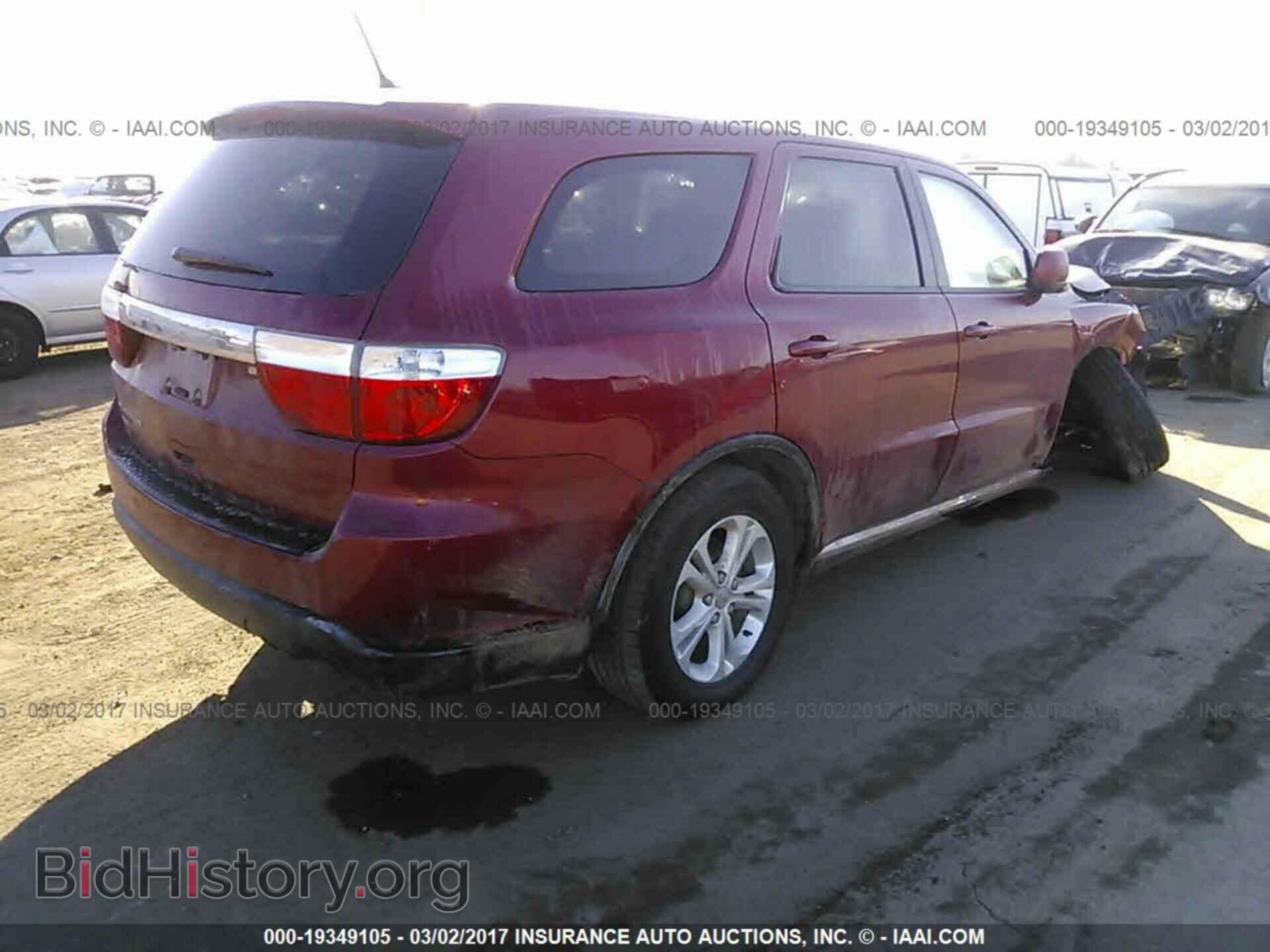 2013 Dodge Durango - VIN: 1C4RDJAG9DC654142 - Фото 4