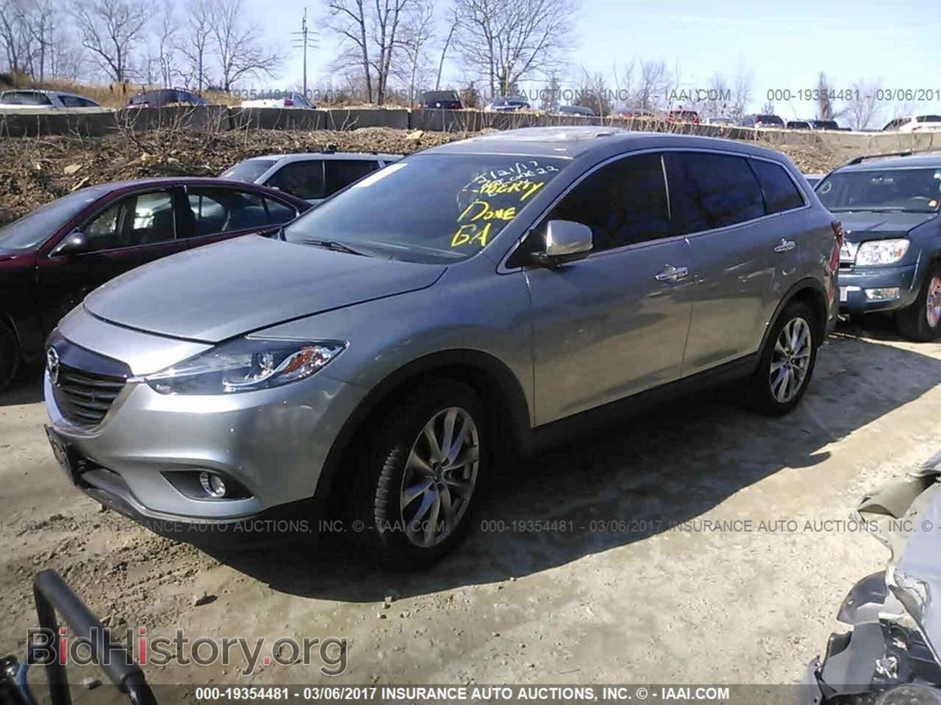2014 Mazda Cx-9 - VIN: JM3TB3DVXE0443351 - Фото 2