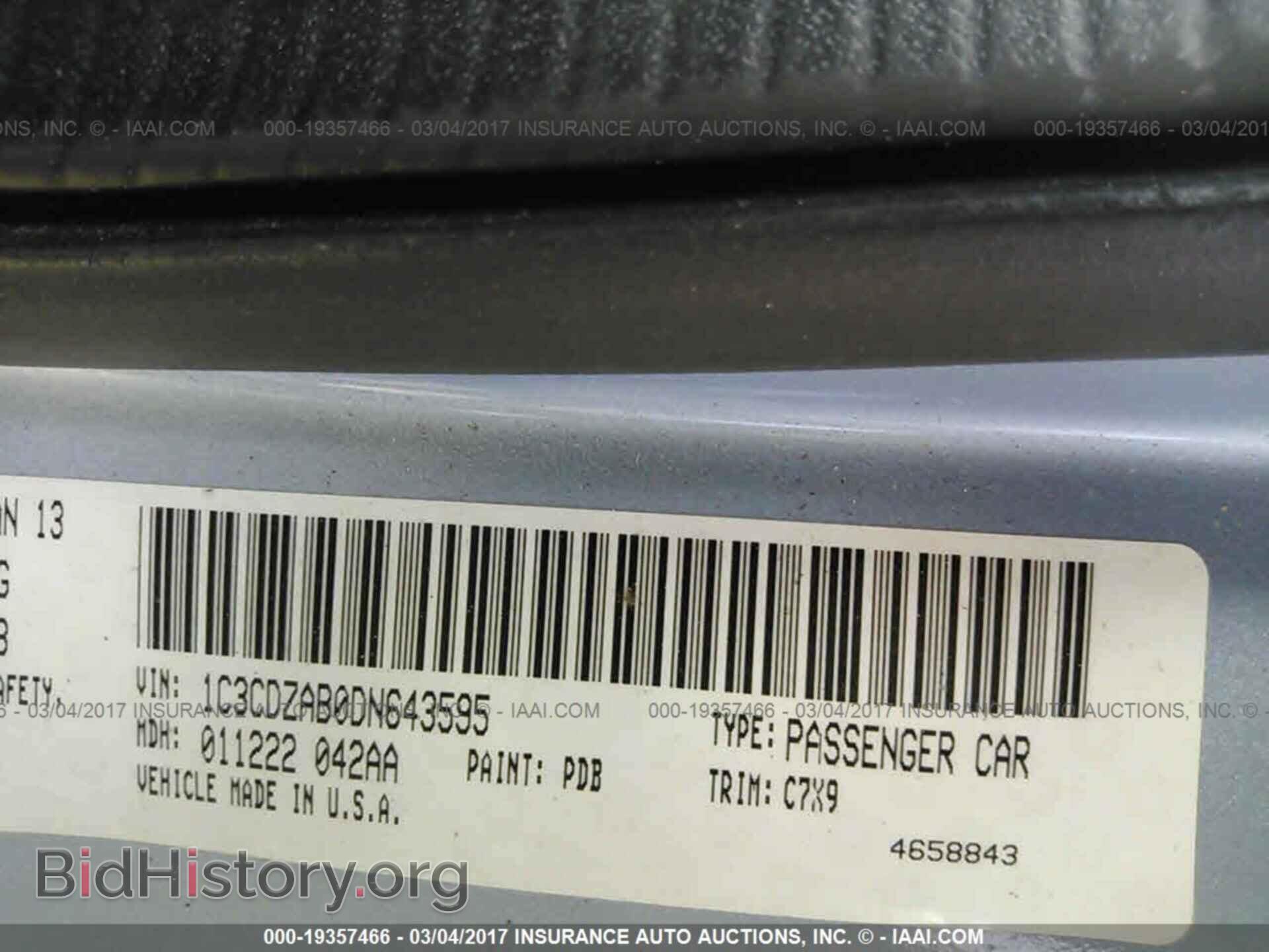 2013 Dodge Avenger - VIN: 1C3CDZAB0DN643595 - Photo 9