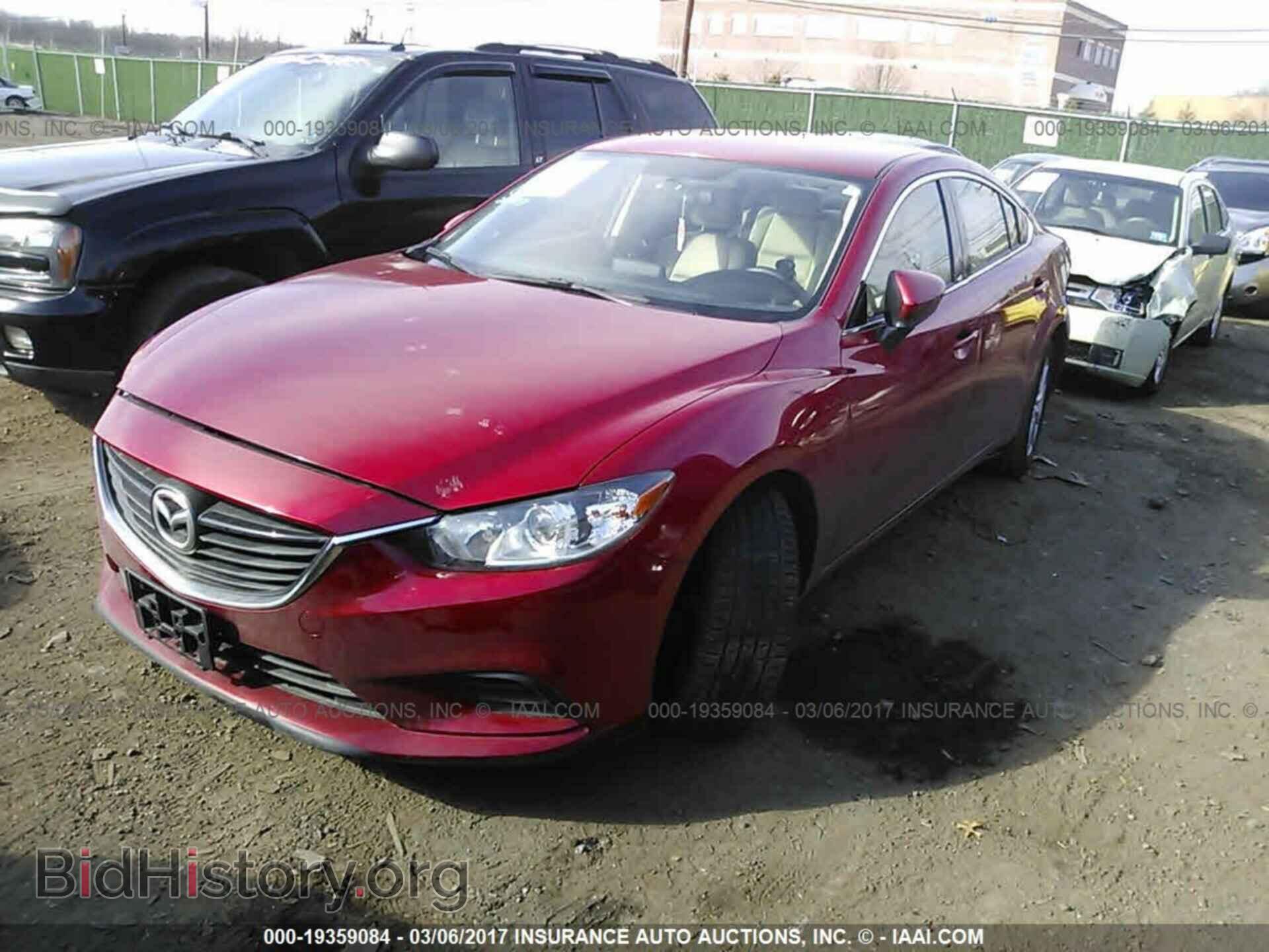 2016 Mazda 6 - VIN: JM1GJ1U50G1432535 - Фото 2