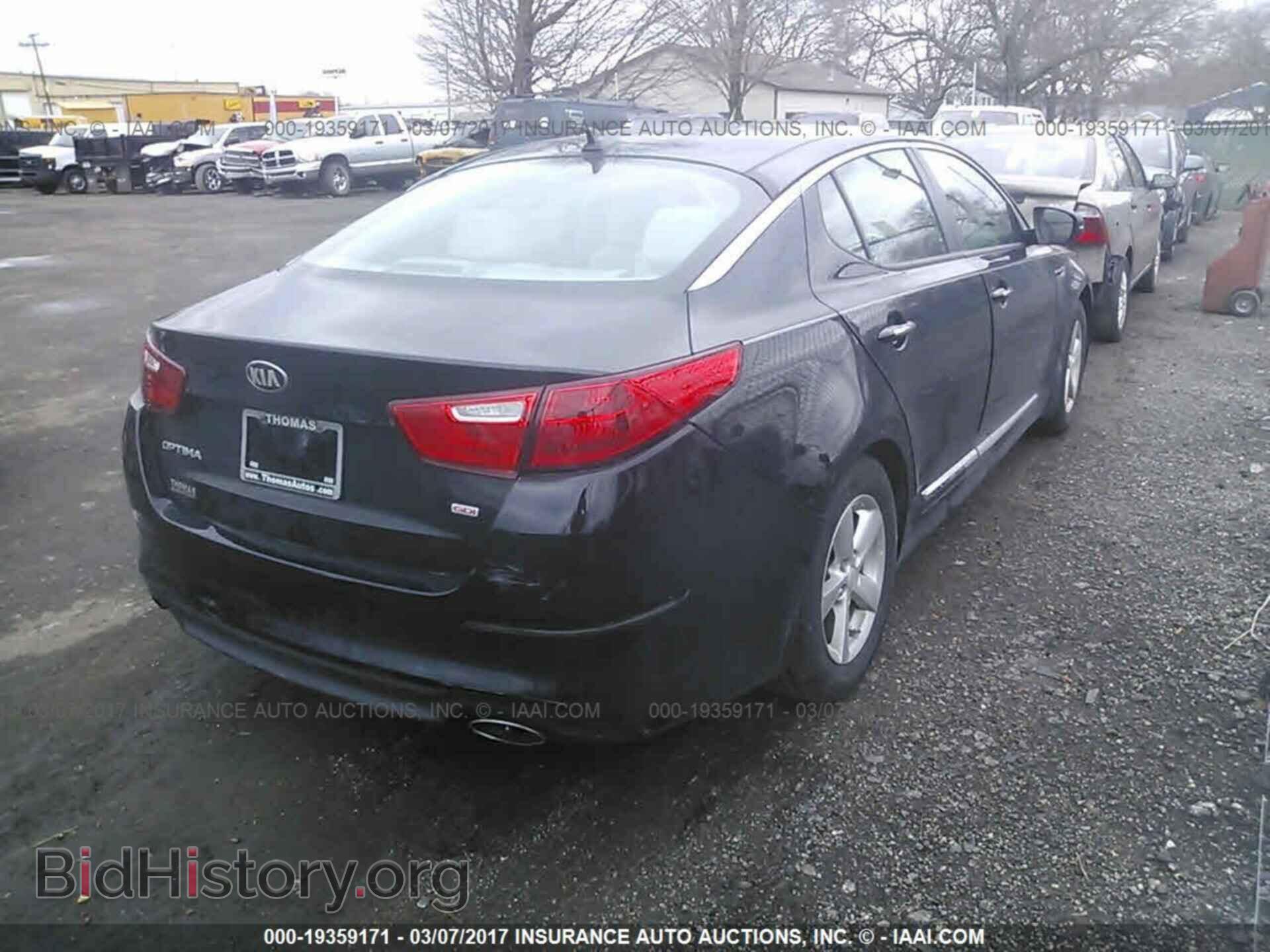 2015 Kia Optima - VIN: 5XXGM4A70FG480263 - Фото 4