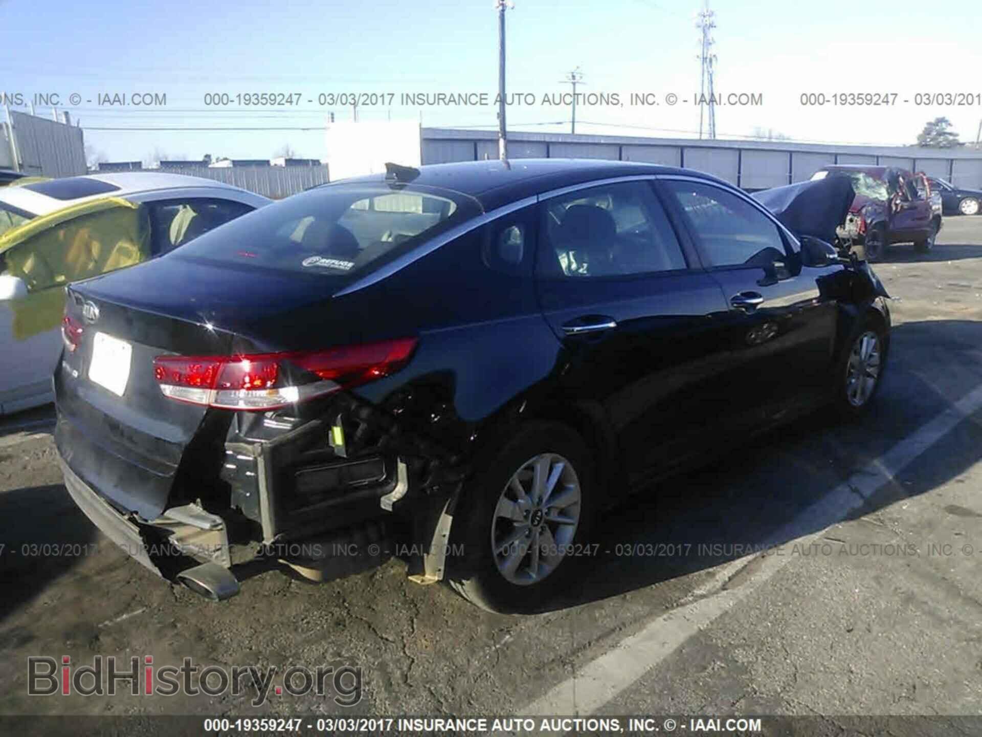 2016 Kia Optima - VIN: 5XXGT4L34GG025799 - Фото 4
