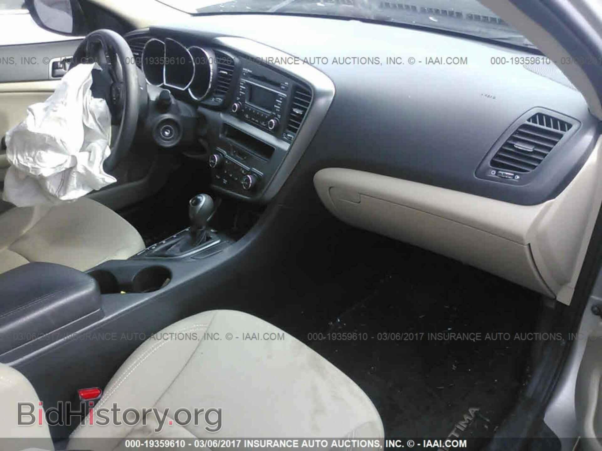 2013 Kia Optima - VIN: KNAGM4A70D5324612 - Photo 5