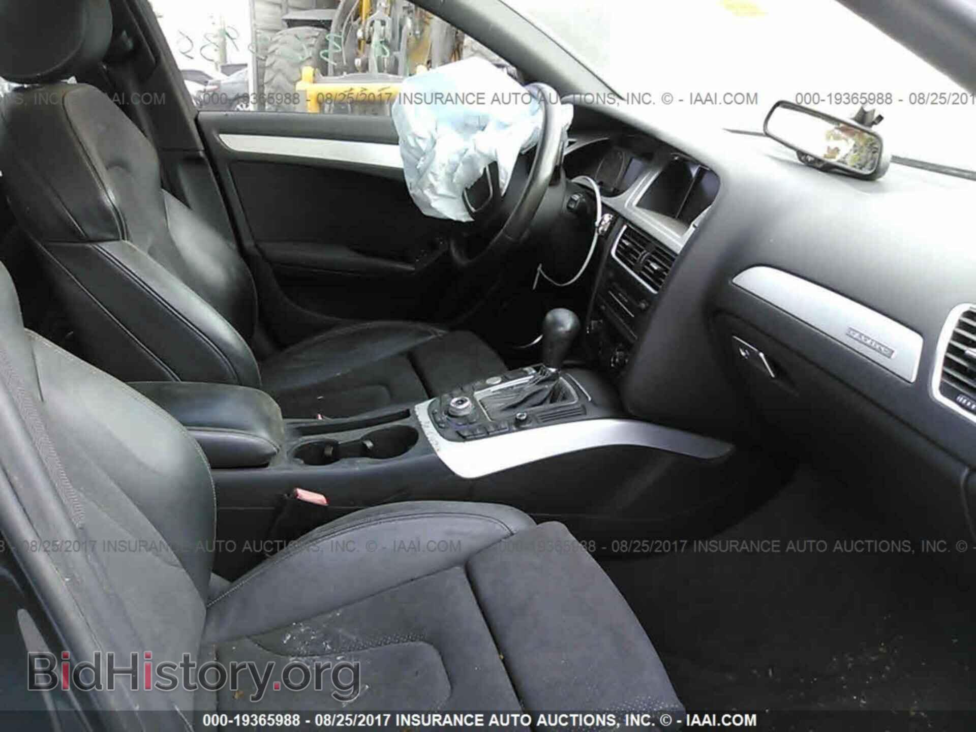 2012 Audi A4 - VIN: WAUKFAFL2CA065376 - Фото 5