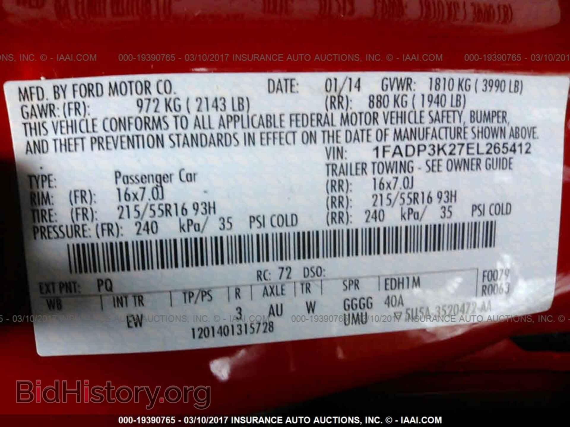 2014 Ford Focus - VIN: 1FADP3K27EL265412 - Photo 9