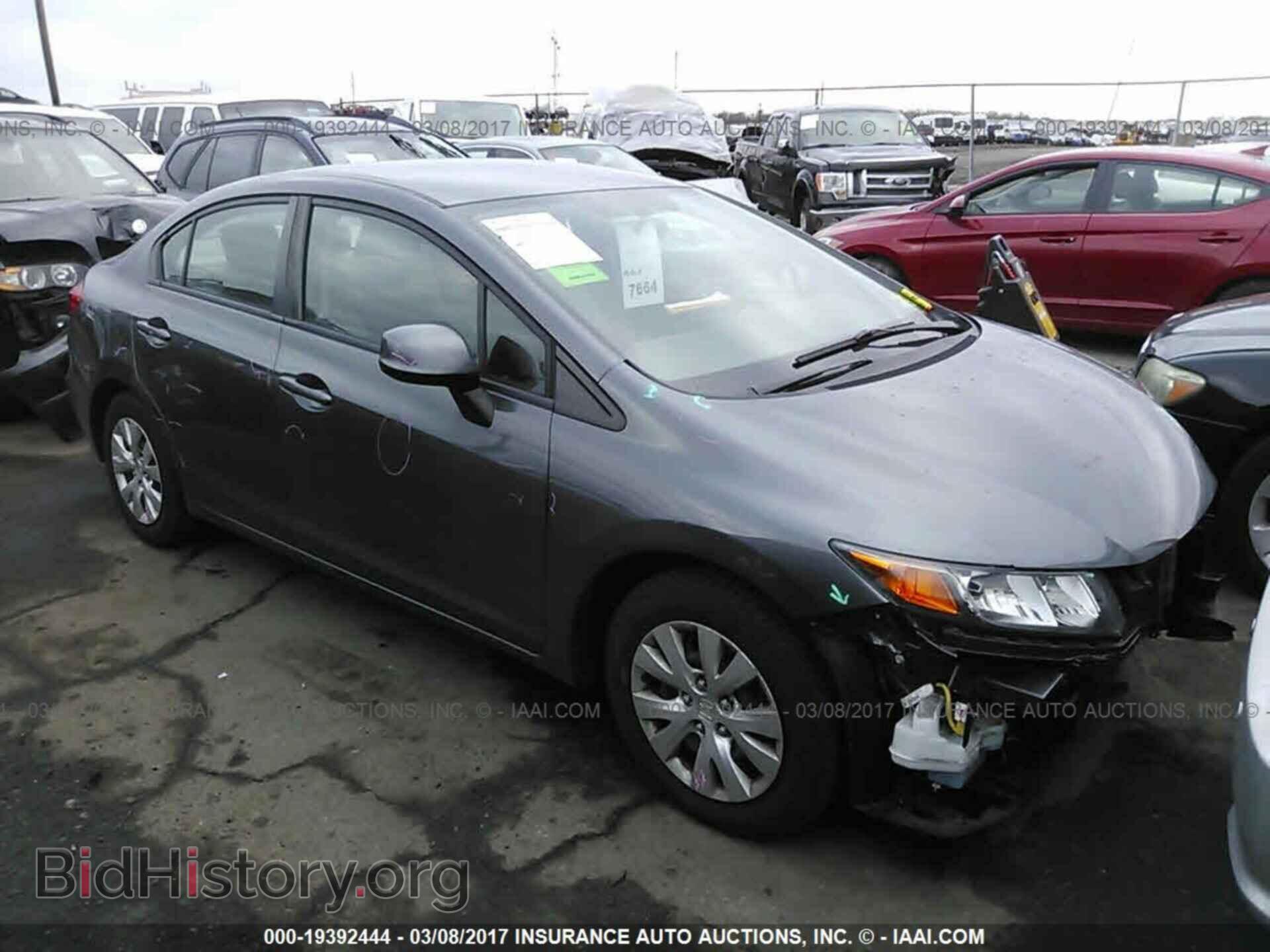 Photo 2HGFB2F52CH300496 - Honda Civic 2012
