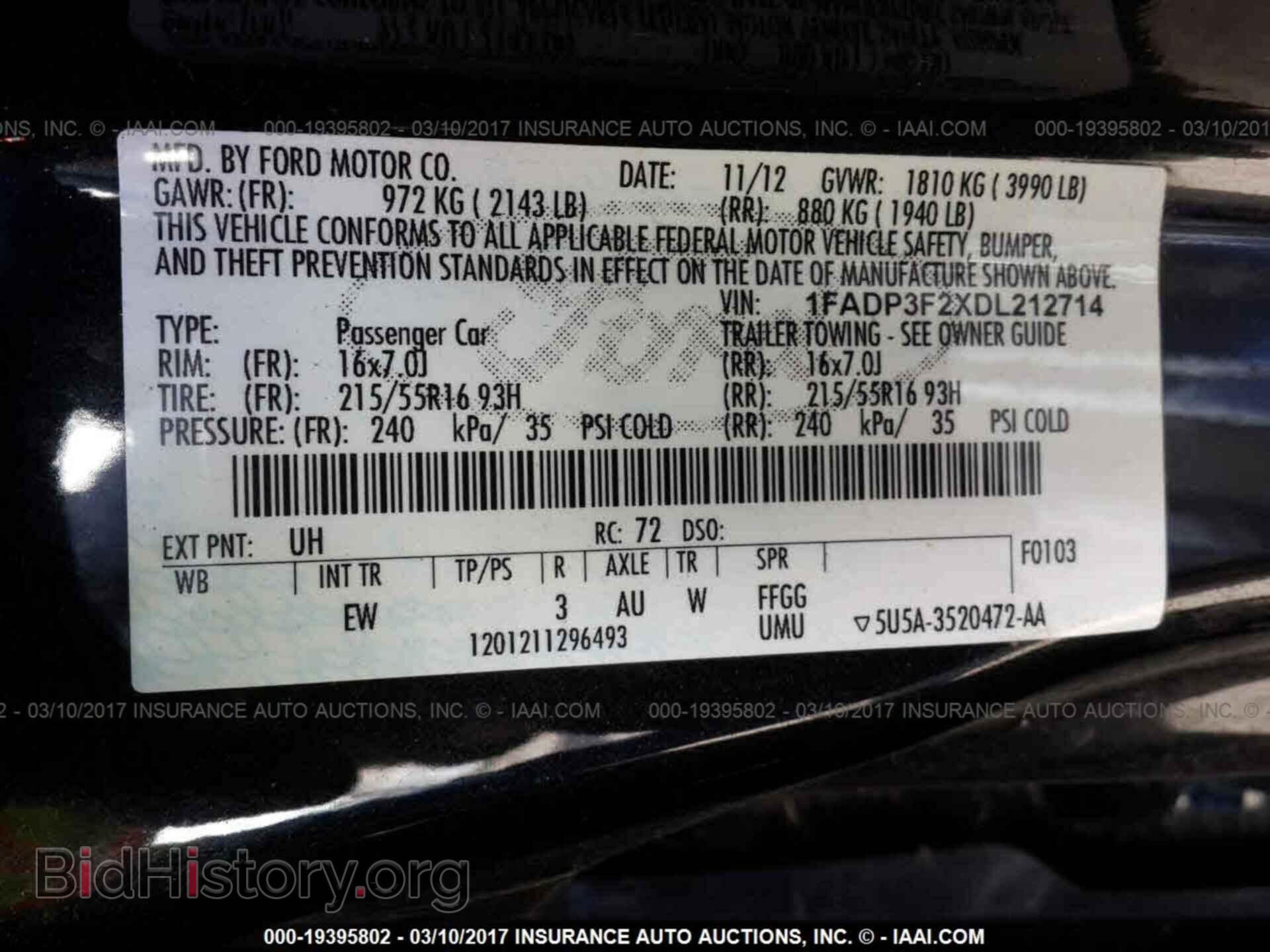 2013 Ford Focus - VIN: 1FADP3F2XDL212714 - Photo 9