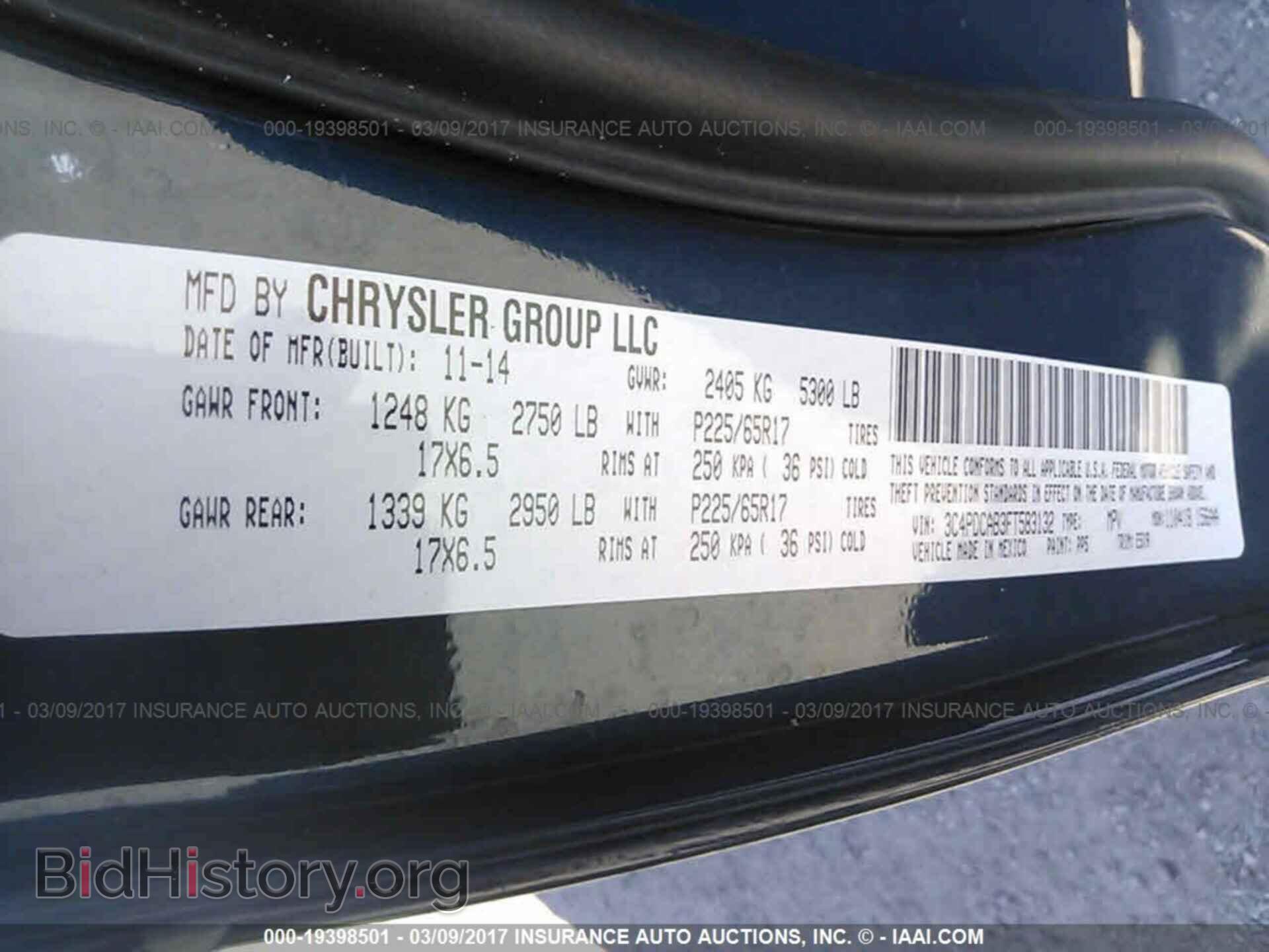 2015 Dodge Journey - VIN: 3C4PDCAB3FT583132 - Photo 9