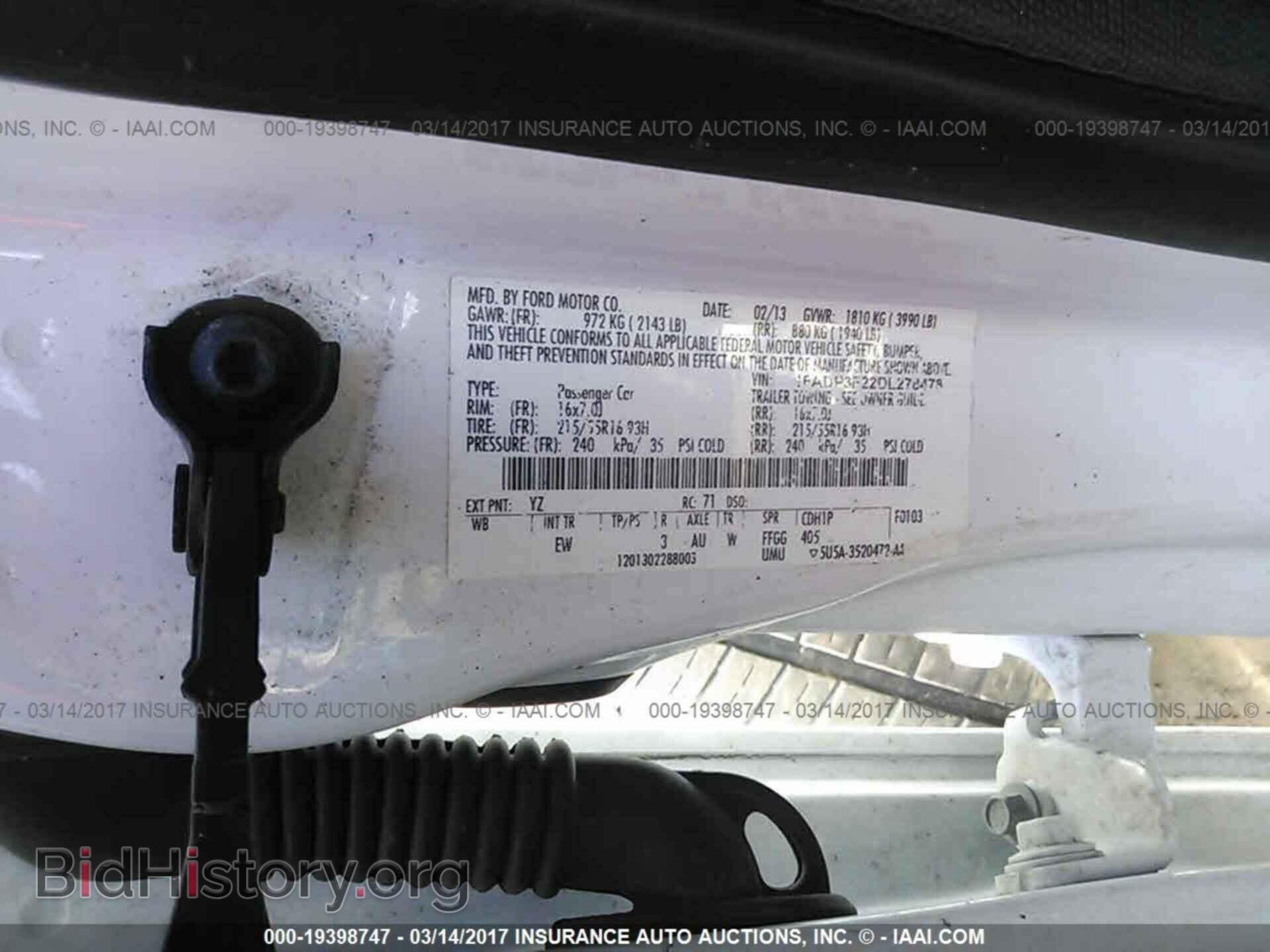 2013 Ford Focus - VIN: 1FADP3F22DL278478 - Фото 9